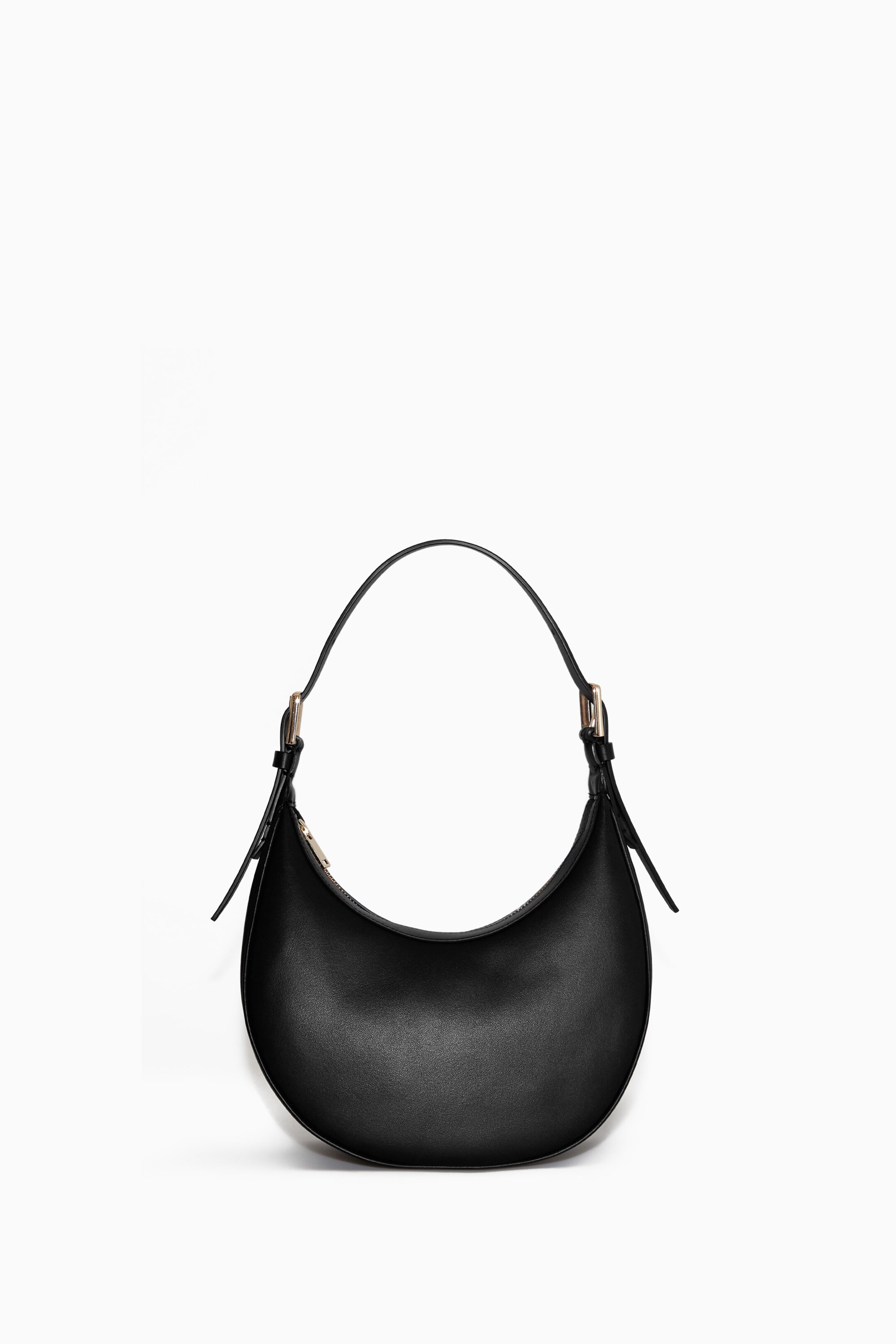 MINI CRESCENT BAG - LEATHER