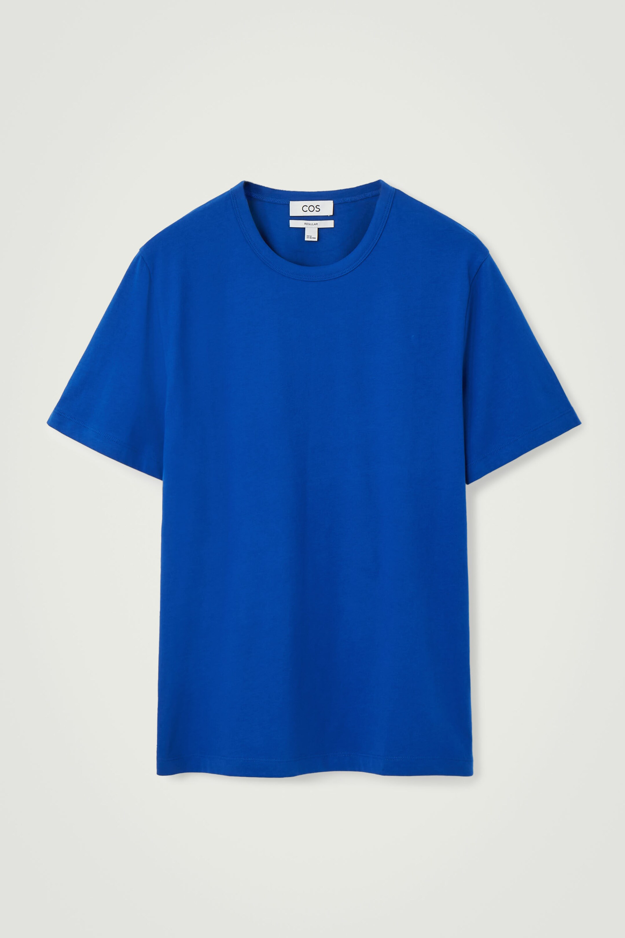 REGULAR LIGHTWEIGHT BRUSHED-COTTON T-SHIRT