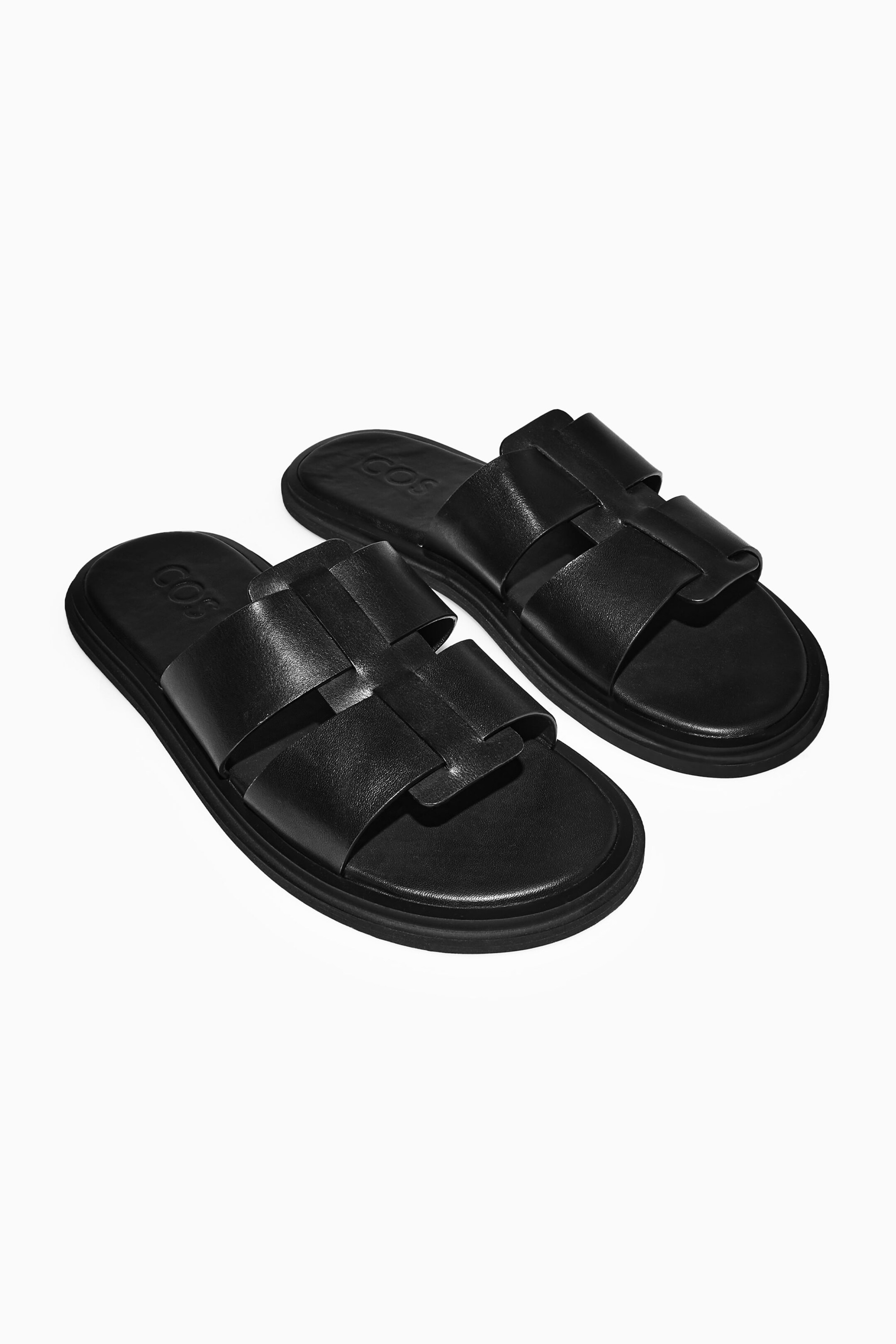 LEATHER SLIDES