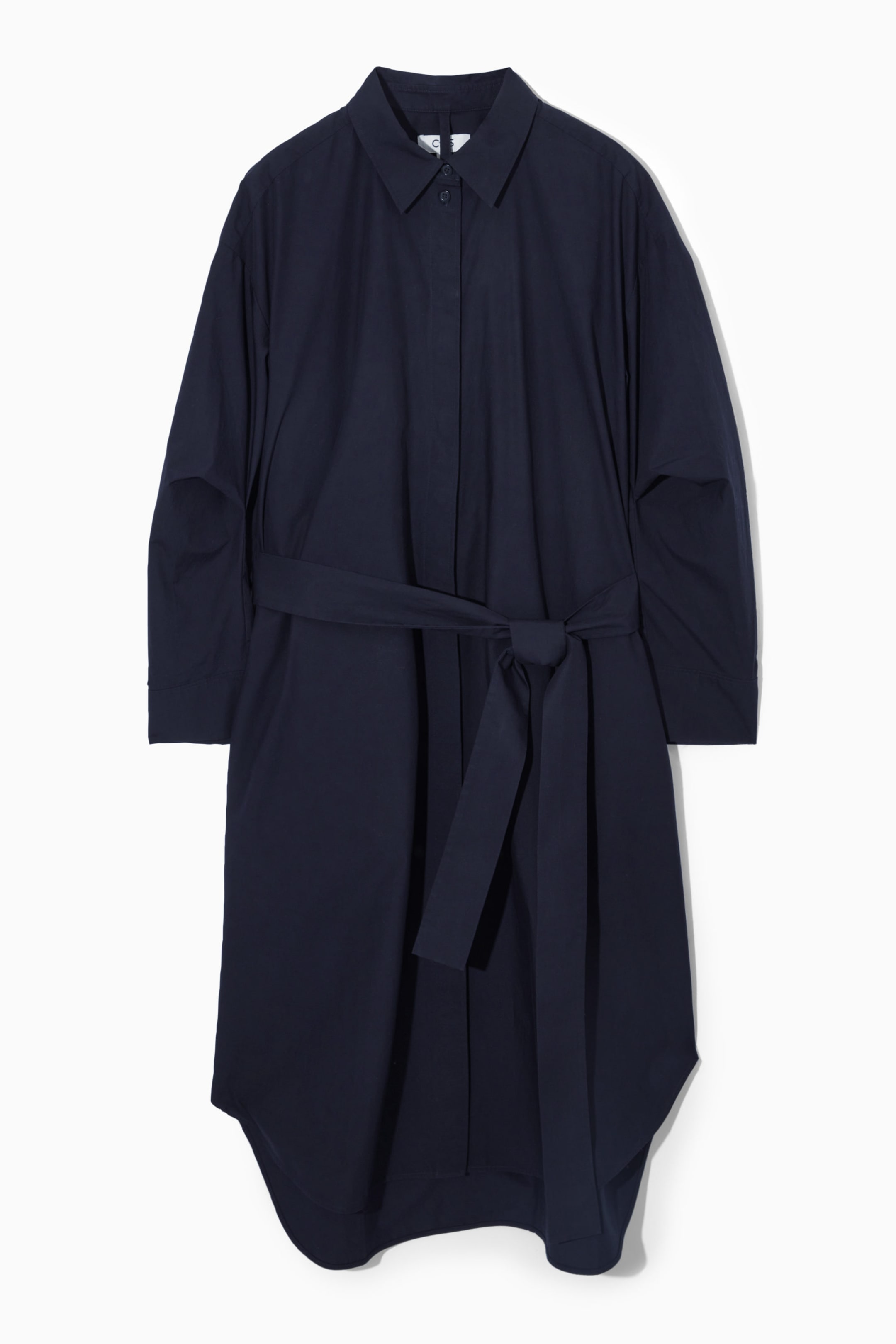 ROBE-CHEMISE MIDI DÉSTRUCTURÉE