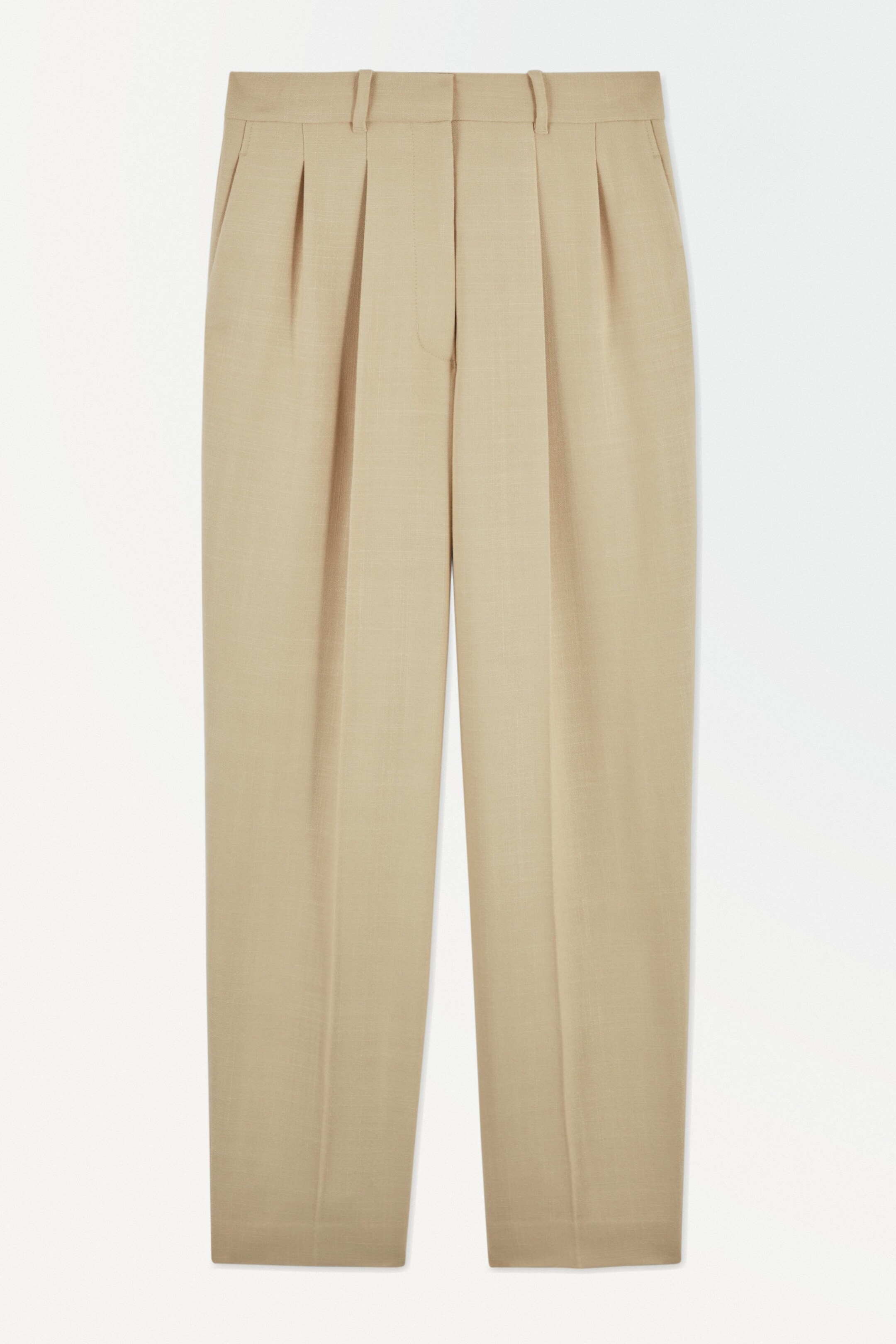 THE PLEATED TAILORED TROUSERS