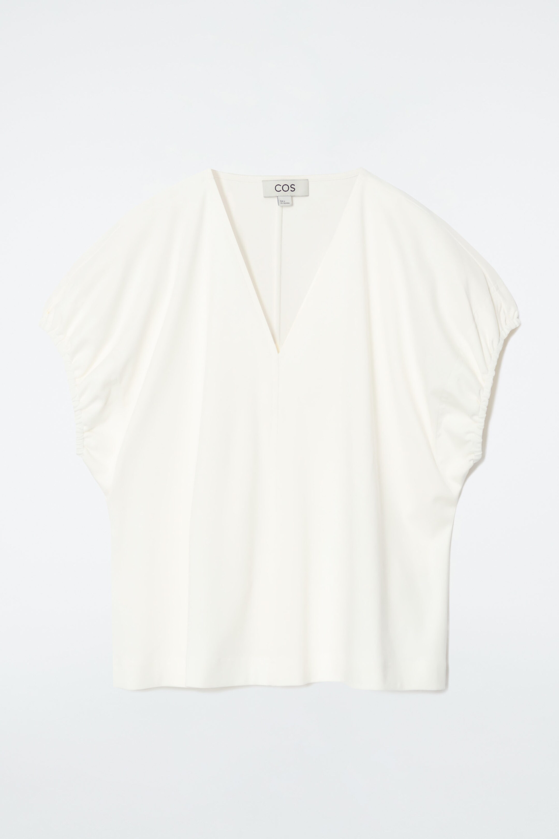 BLOUSE FRONCÉE EN COTON