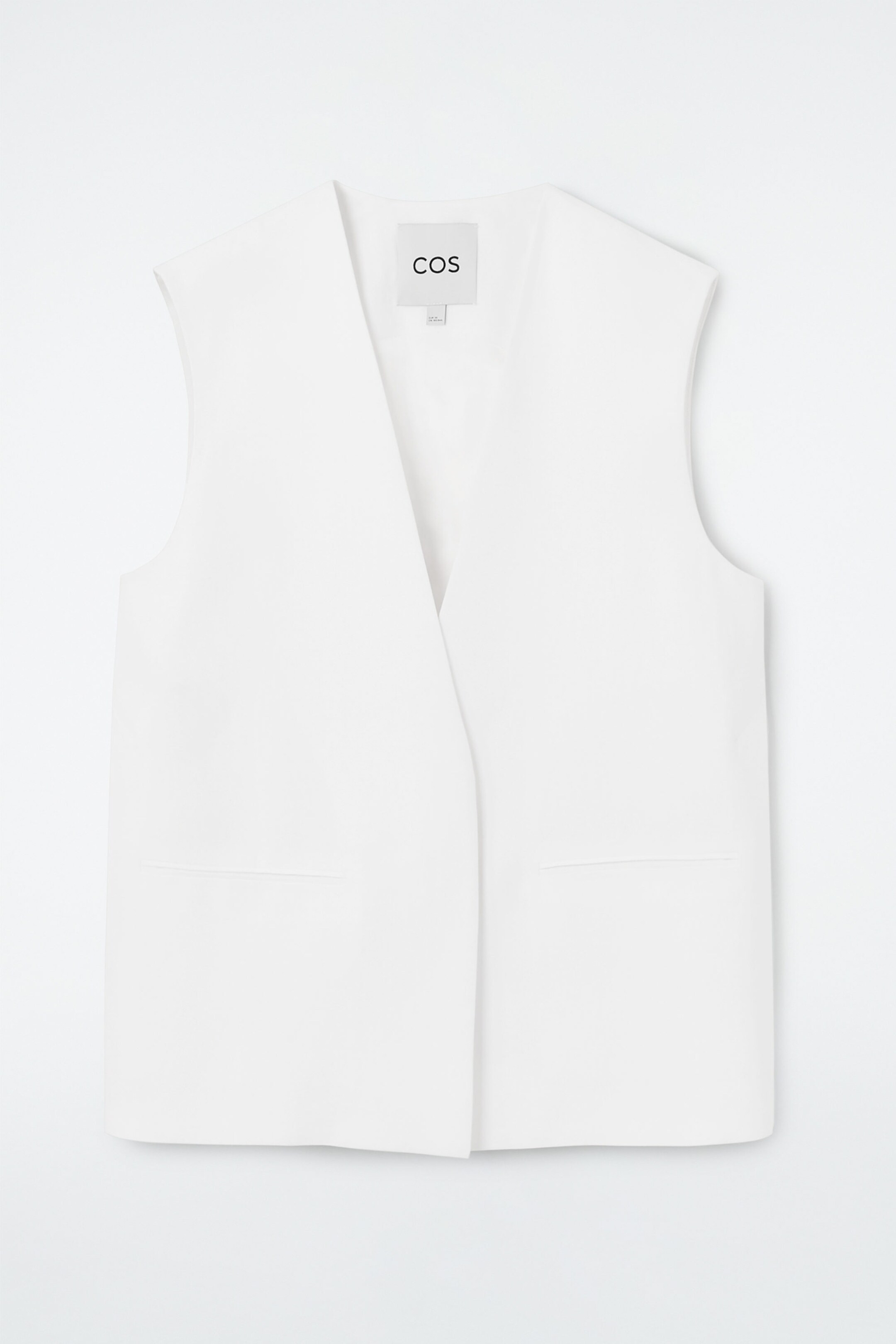 CLEAN WRAP-FRONT WAISTCOAT