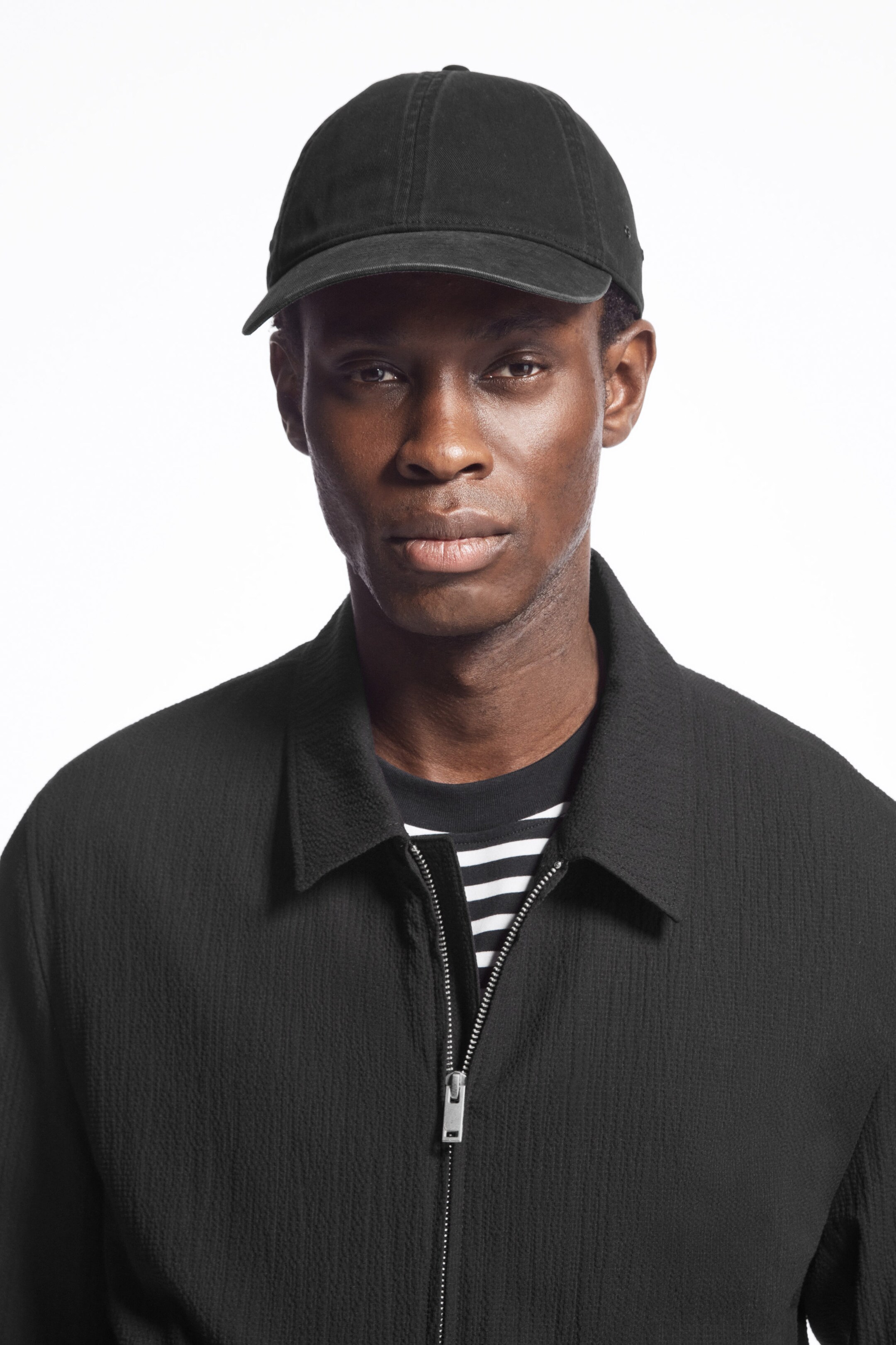 WASHED COTTON-TWILL BASEBALL CAP