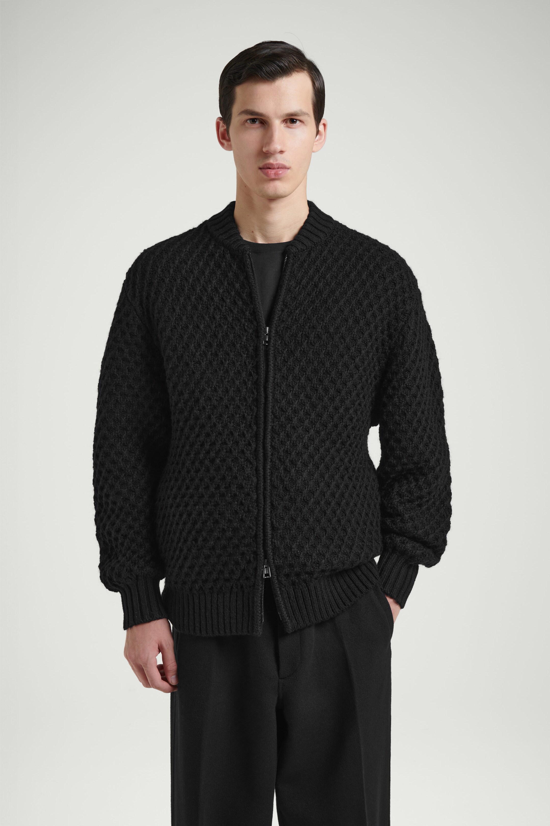 THE HONEYCOMB BOMBER JACKET