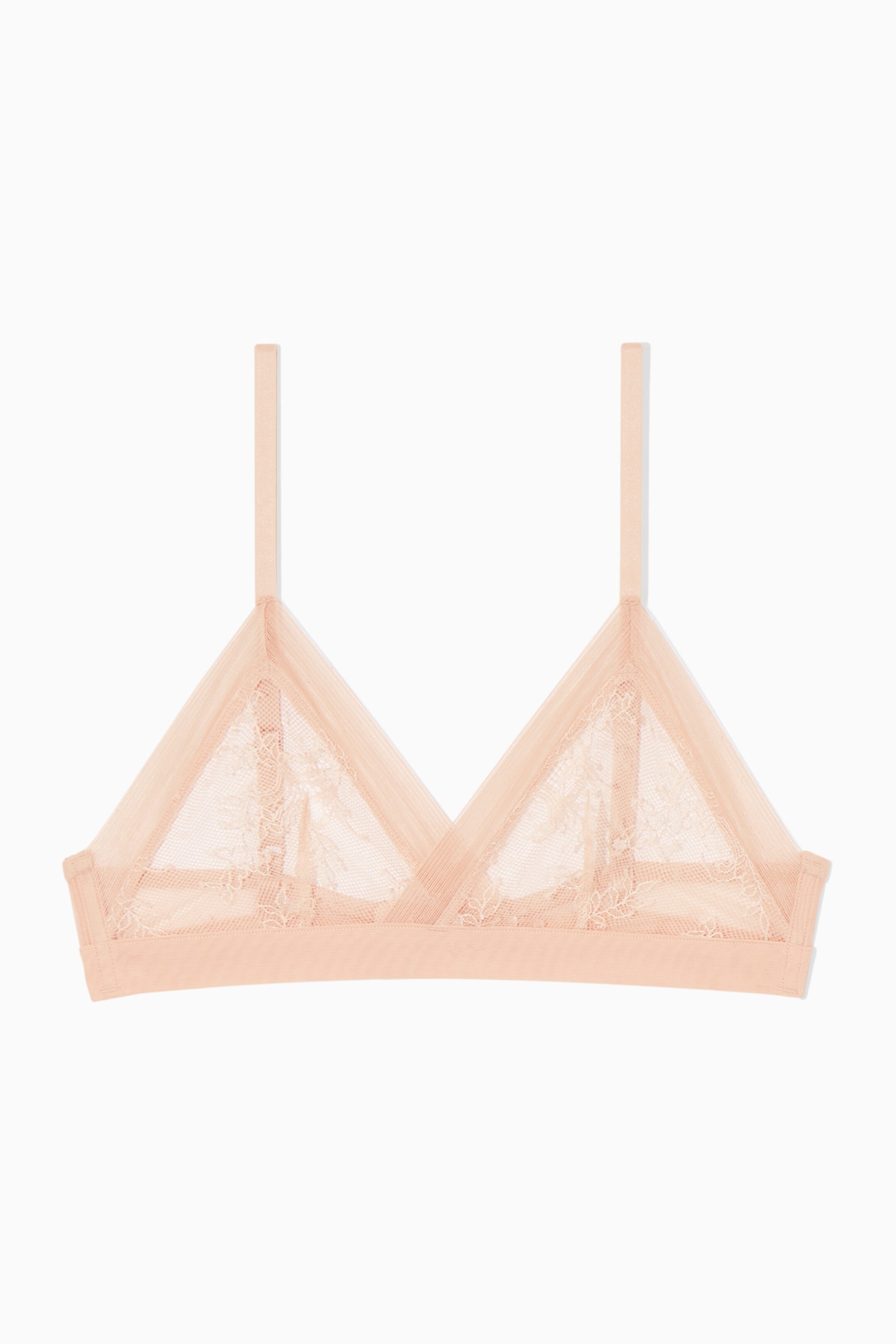 LACE TRIANGLE BRA