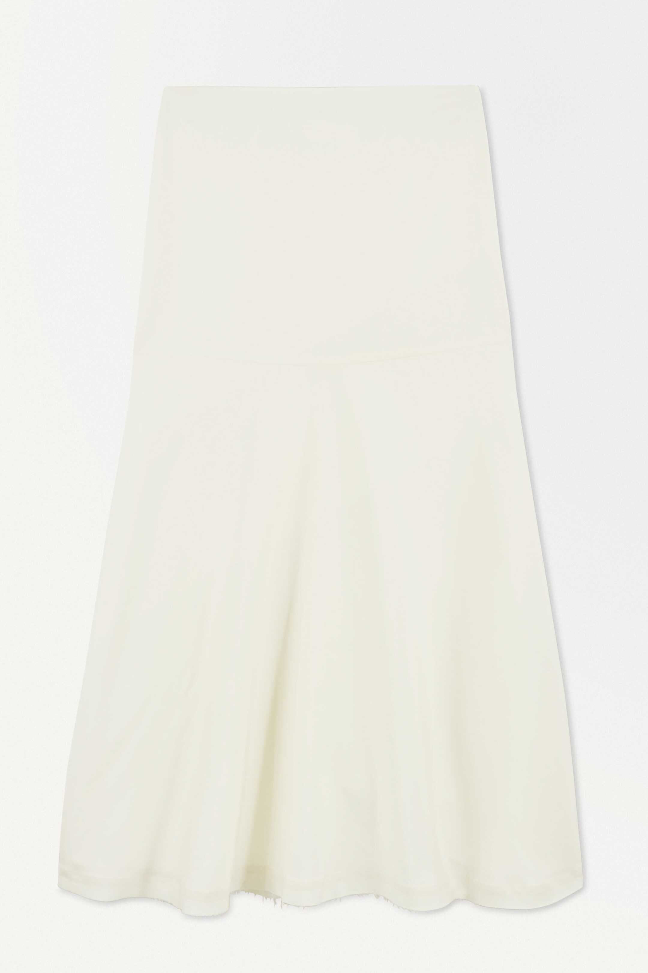 THE FLARED SILK SKIRT