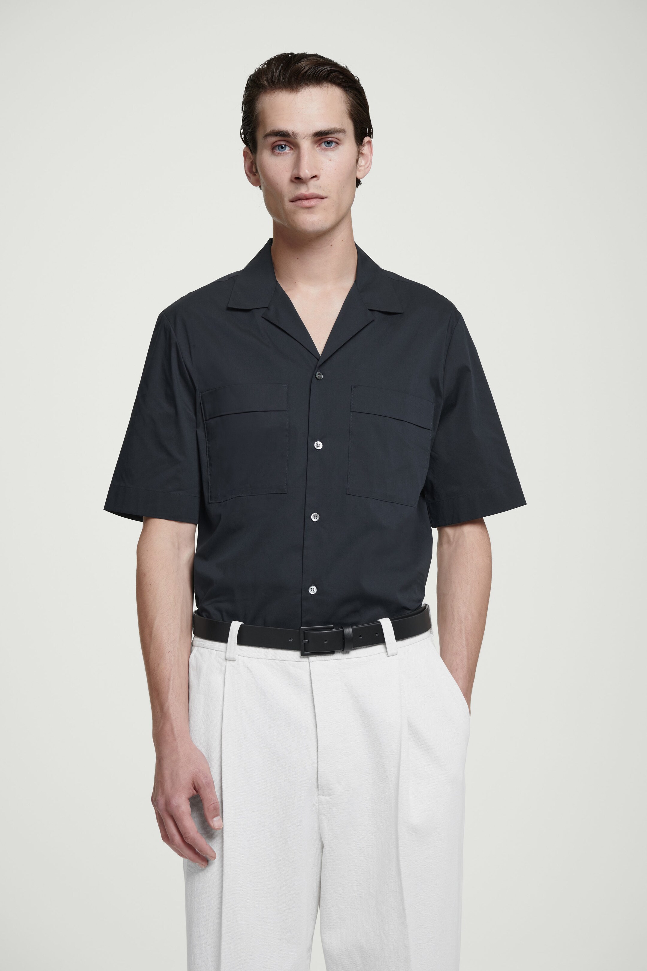 CHEMISE MANCHES COURTES REGULAR WORKWEAR EN COTON