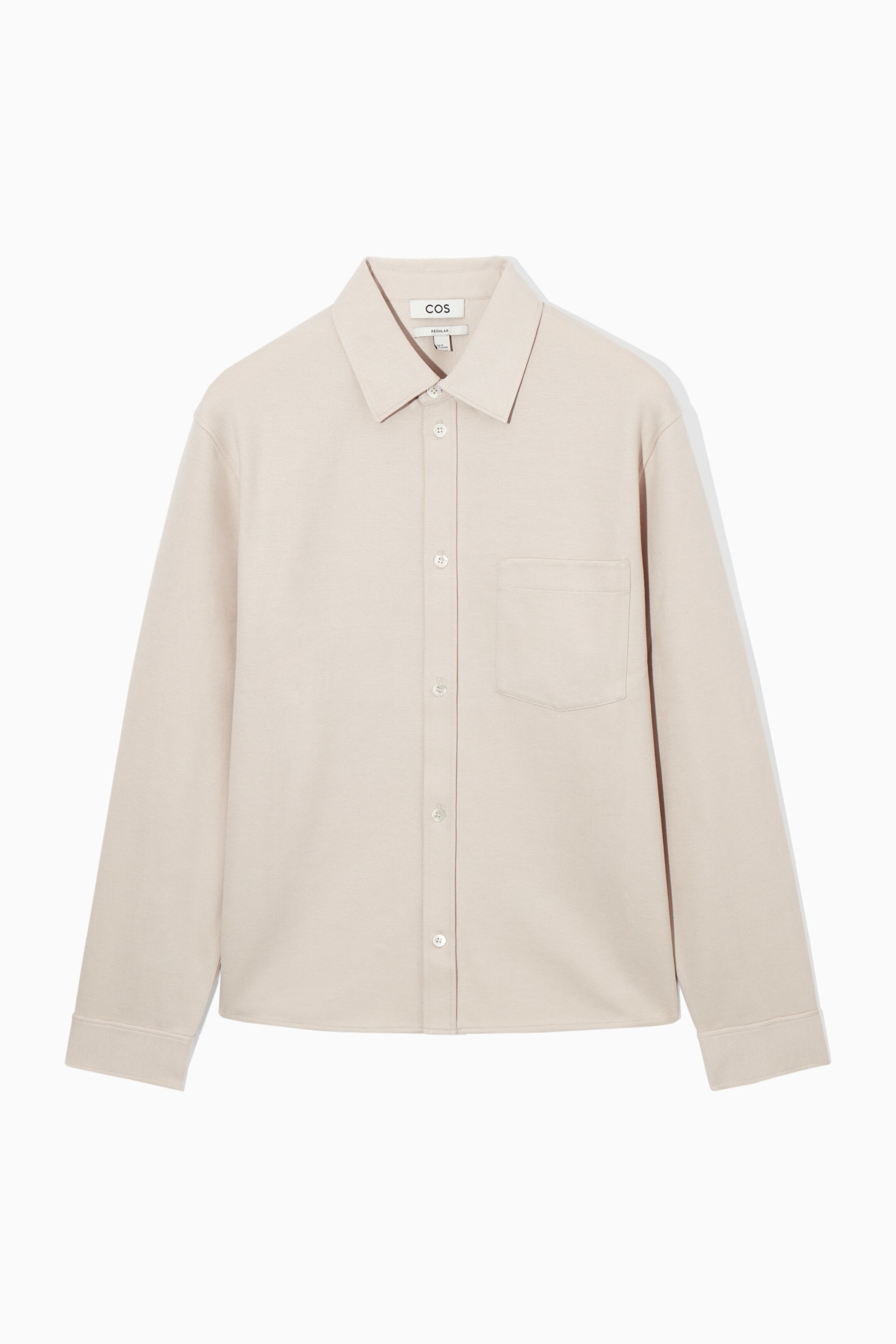 PATCH-POCKET JERSEY SHIRT