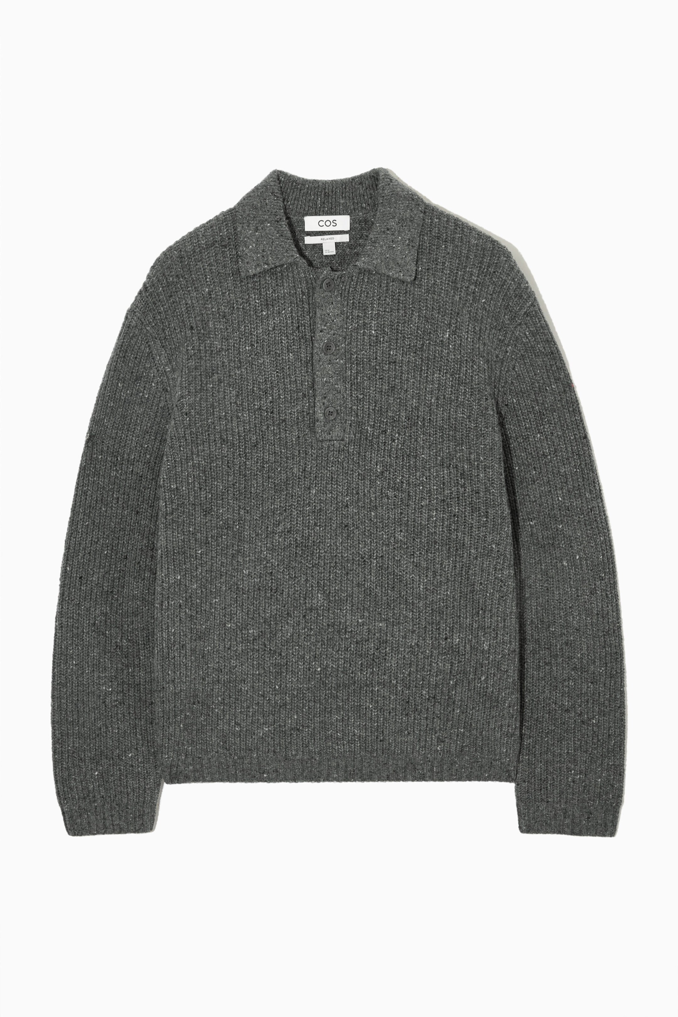 WOOL-CASHMERE POLO SHIRT