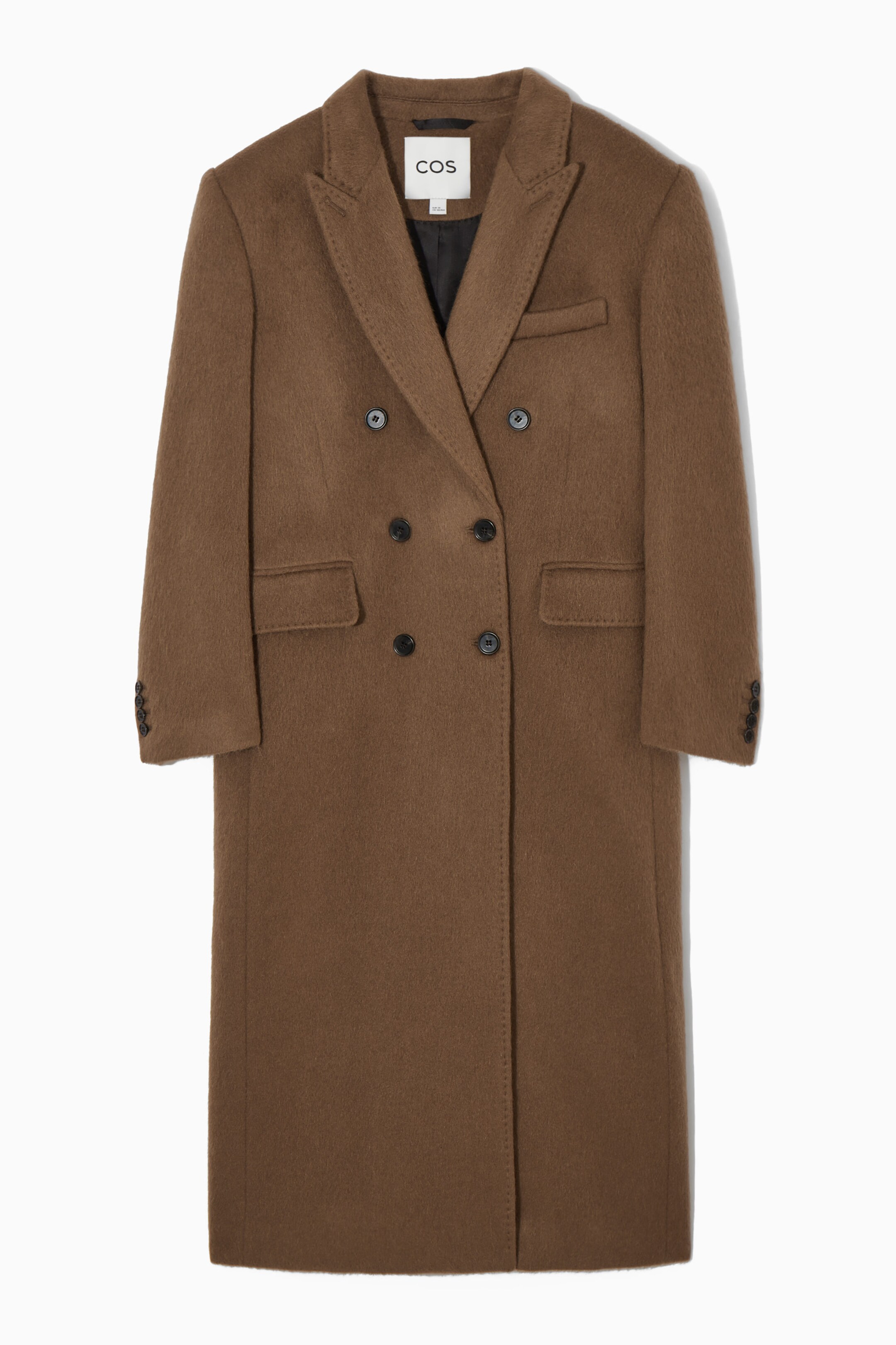 Double breasted wool coat hotsell