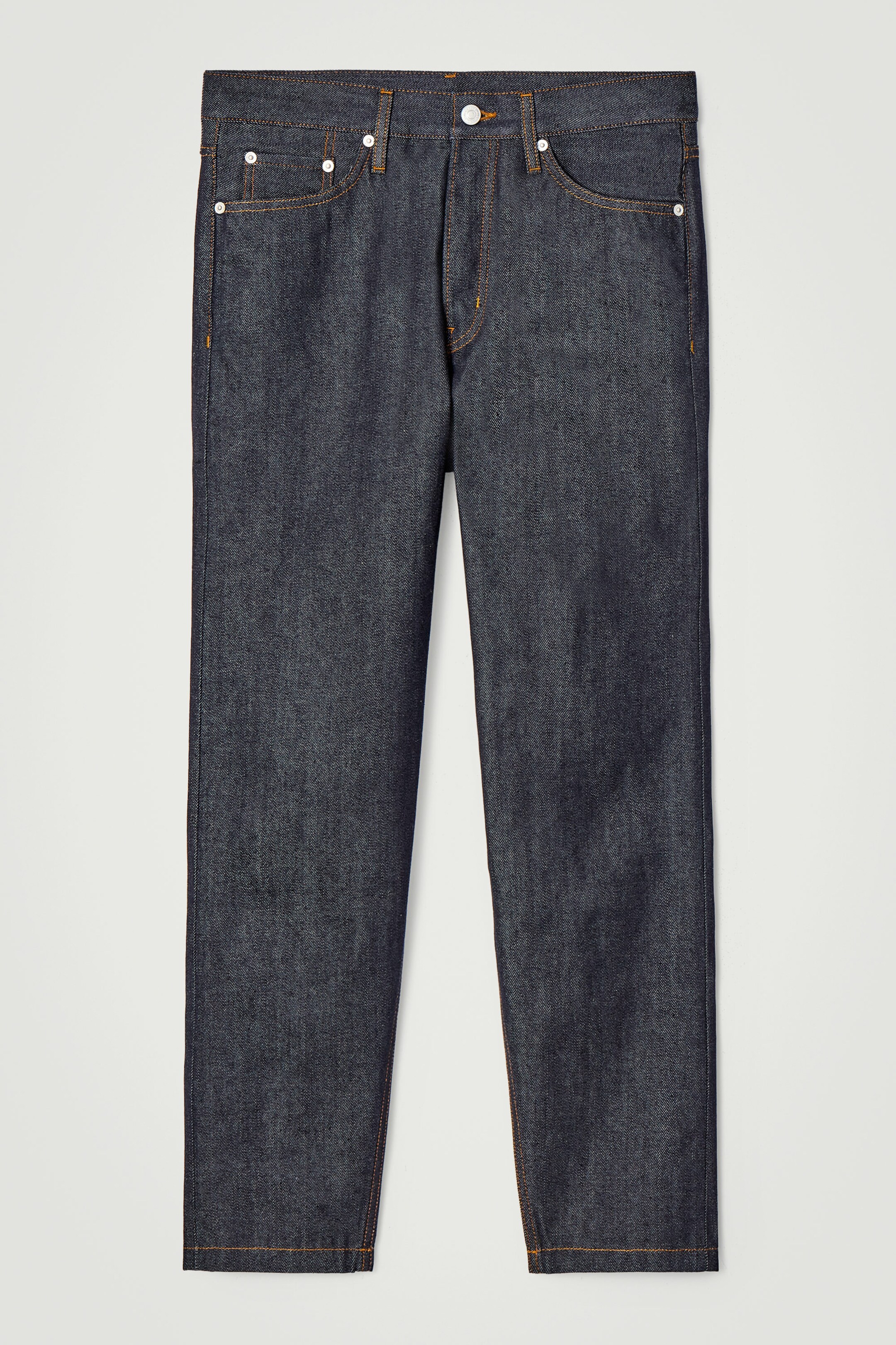 MARGIN RAW SELVEDGE TAPERED JEANS