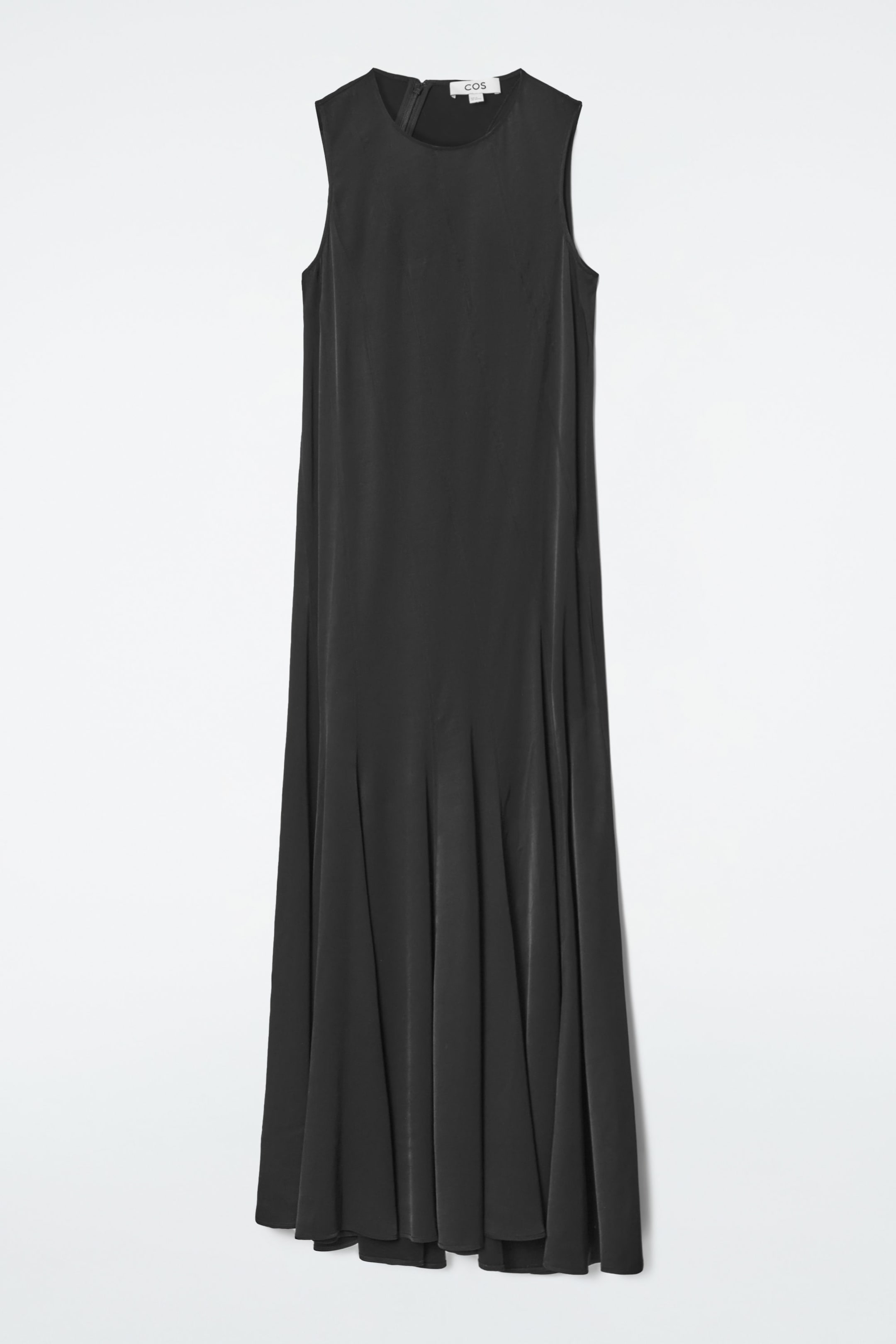 ROBE MIDI ASYMÉTRIQUE PANNEAU TORSADÉ