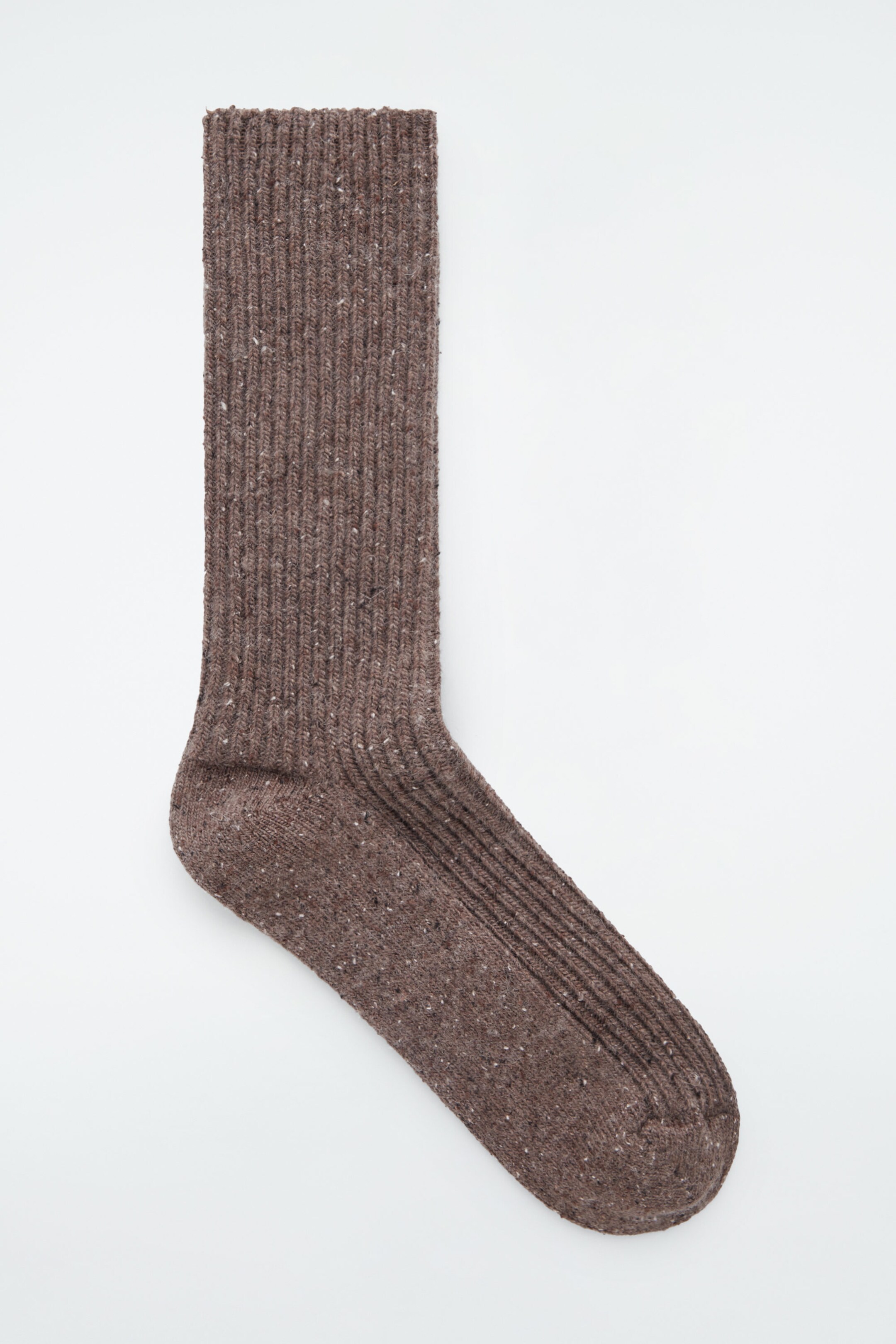 GESPRENKELTE SOCKEN AUS RIPPSTRICK