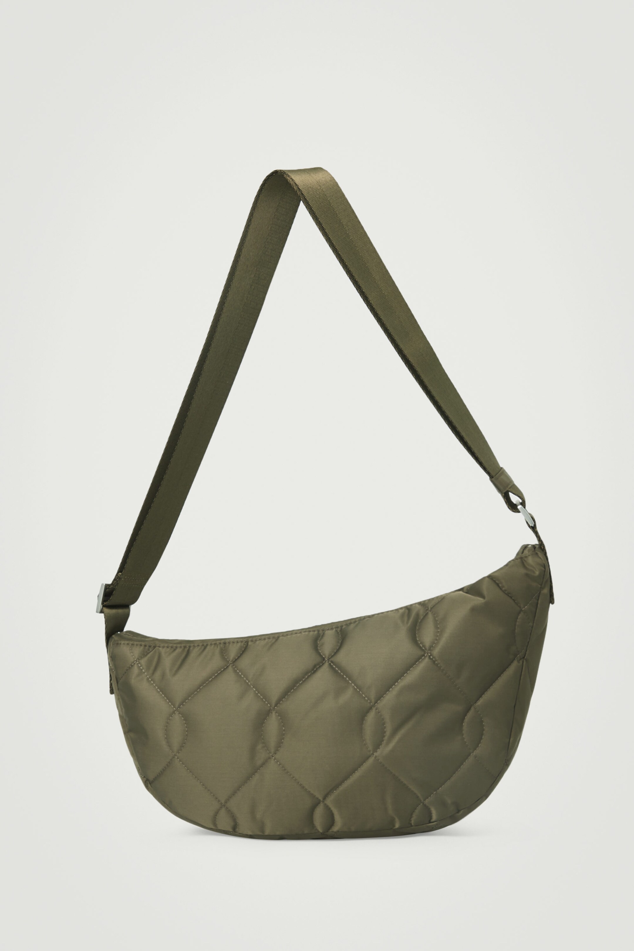 QUILTED CROSSBODY BAG - NYLON