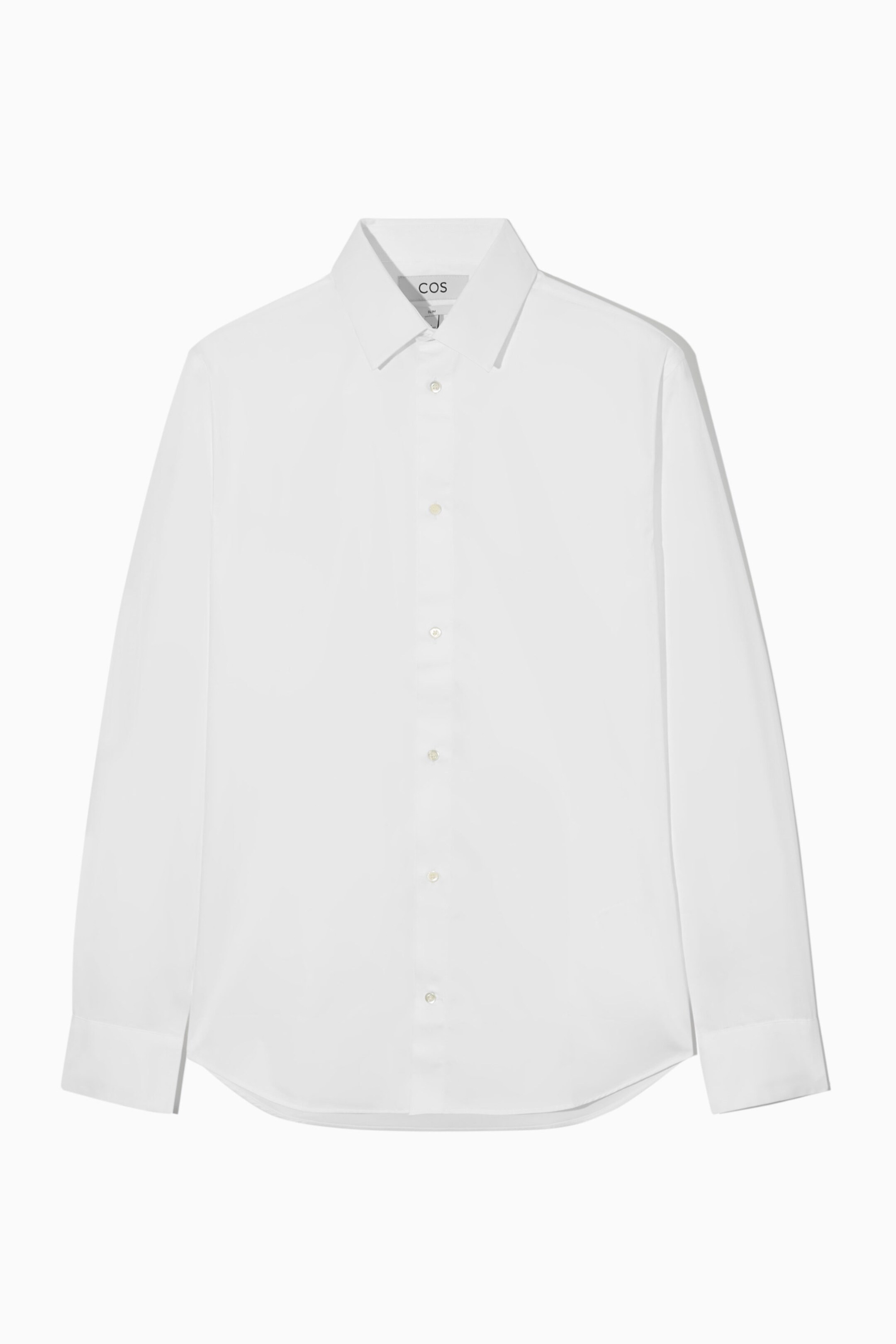 SLIM-FIT FORMAL POPLIN SHIRT