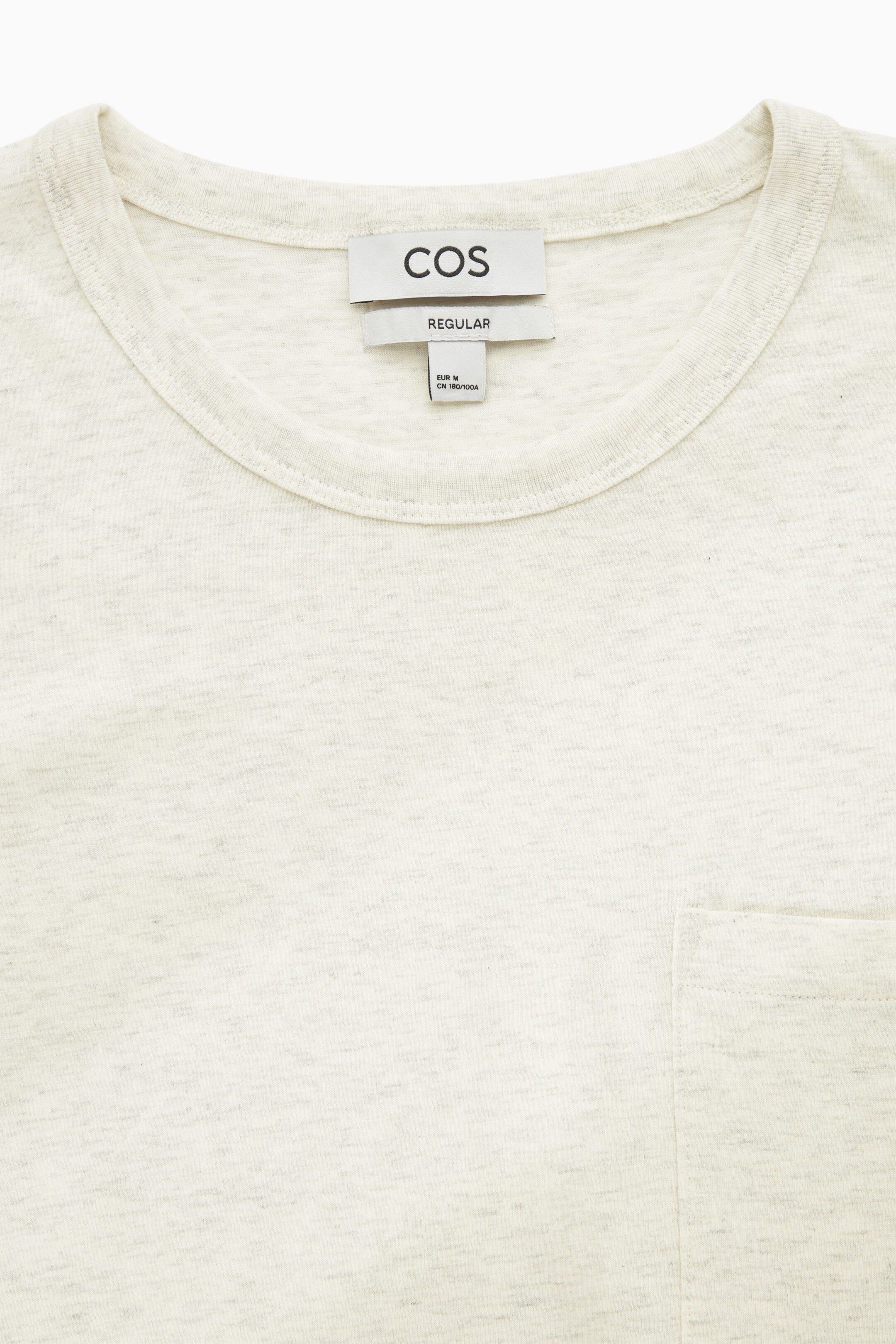 REGULAR COTTON-MÉLANGE T-SHIRT