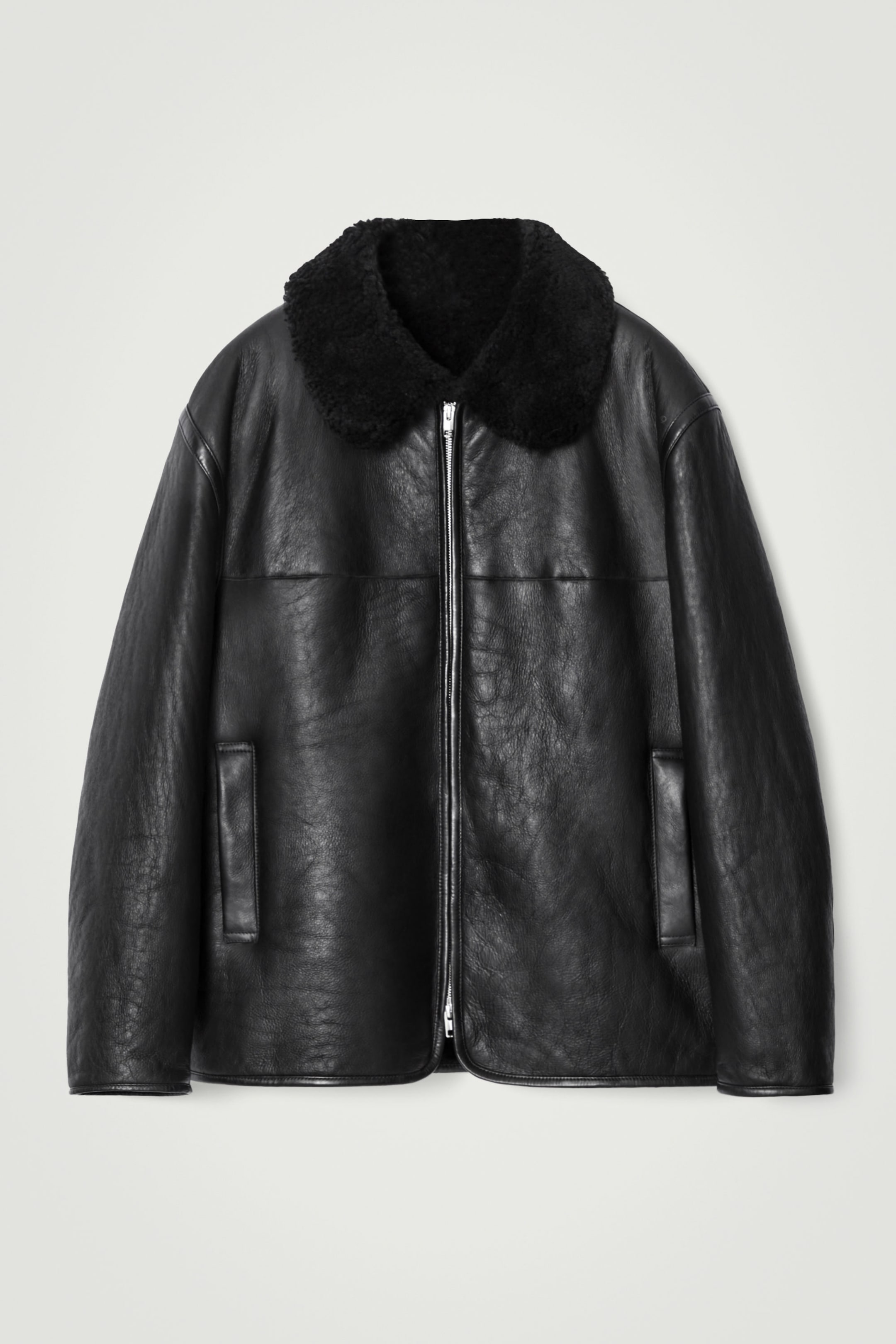 SHEARLING FLIGHT JACKET