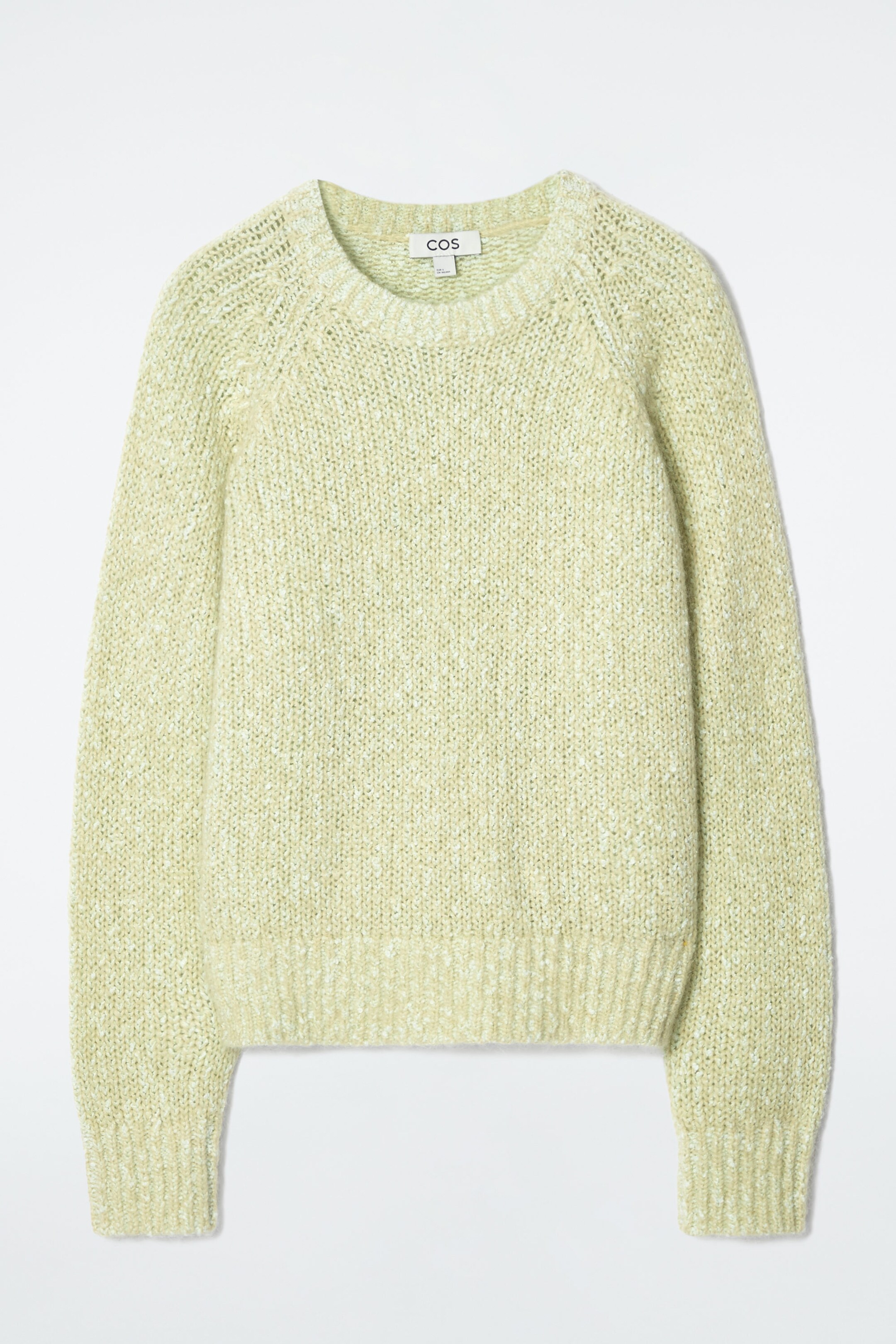 FLECKED MOHAIR-BLEND JUMPER