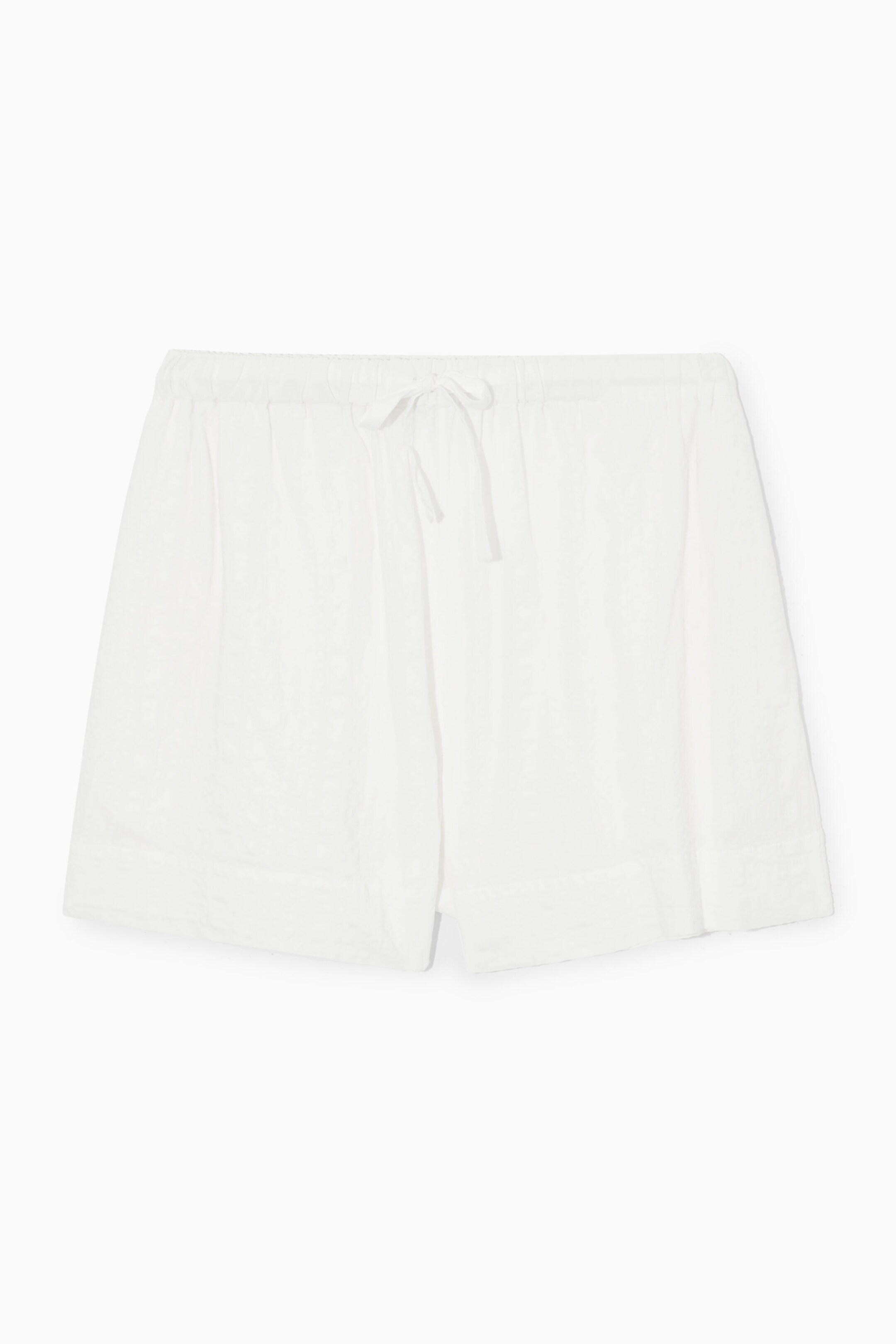 SEERSUCKER DRAWSTRING SHORTS