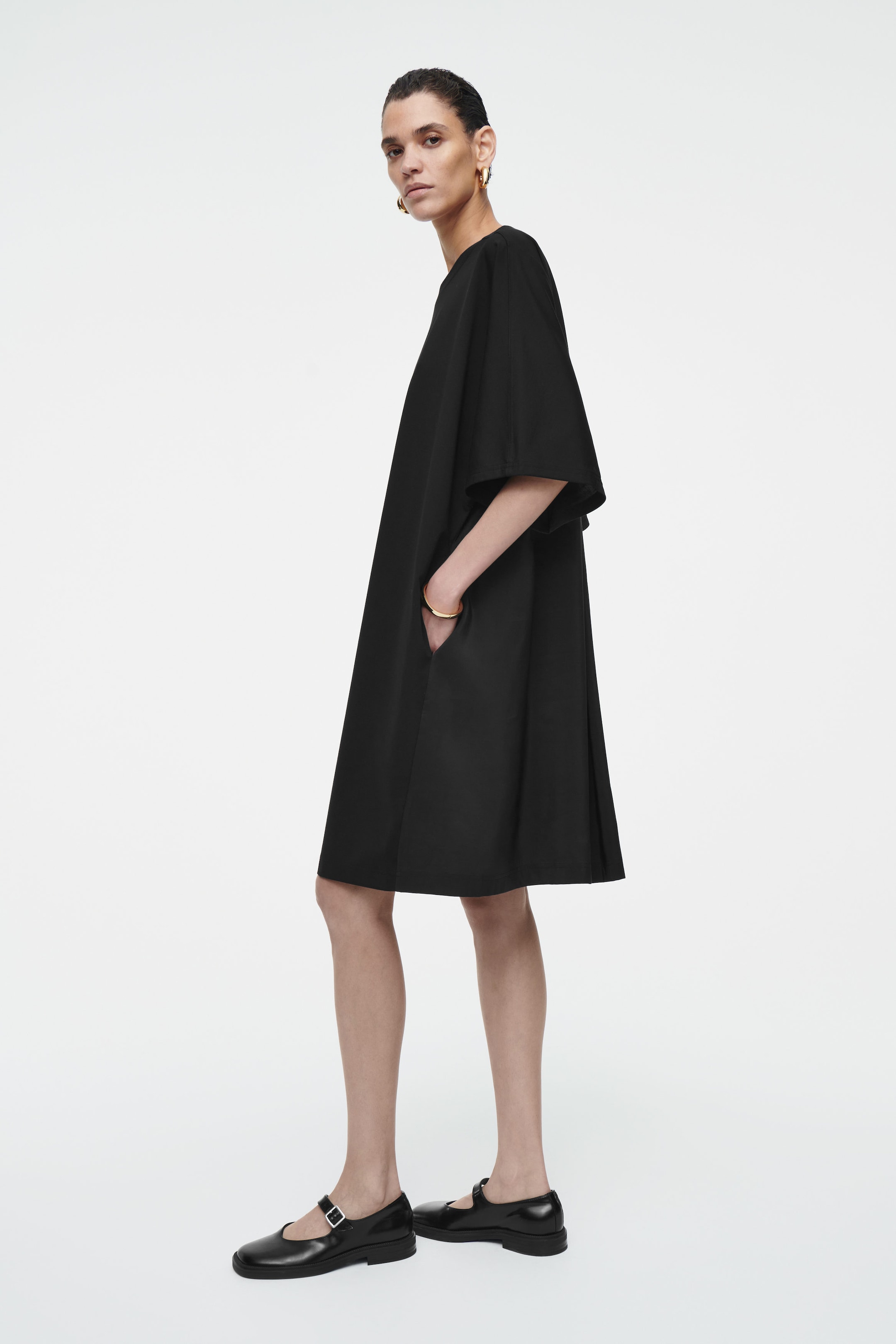 Cos shops panelled jersey dress