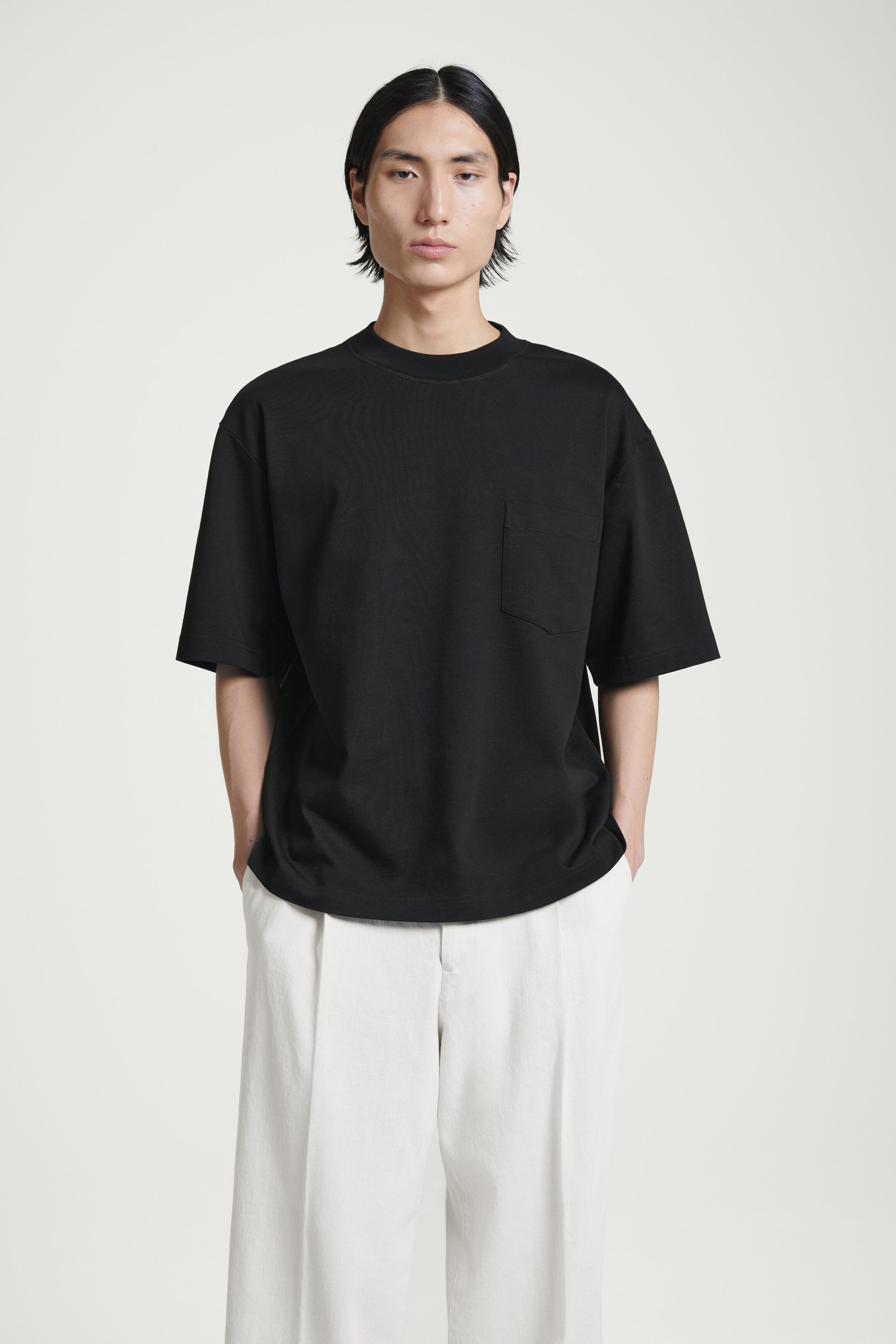 OVERSIZED HEAVYWEIGHT COTTON T-SHIRT