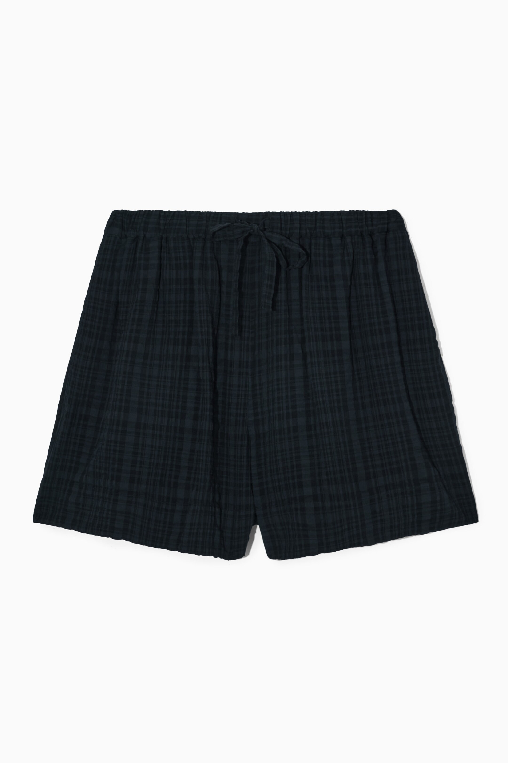 SEERSUCKER DRAWSTRING SHORTS