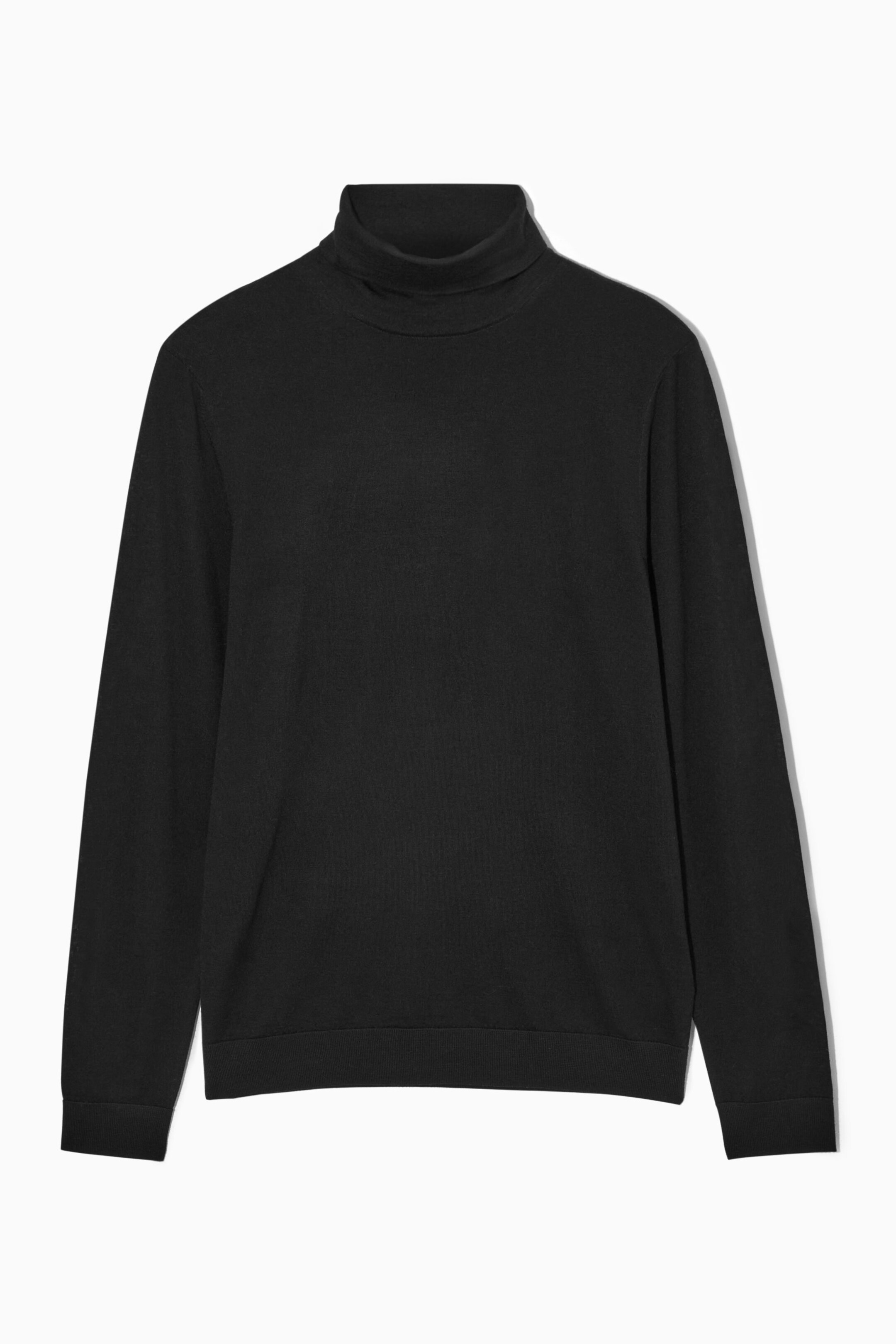 MERINO WOOL TURTLENECK JUMPER