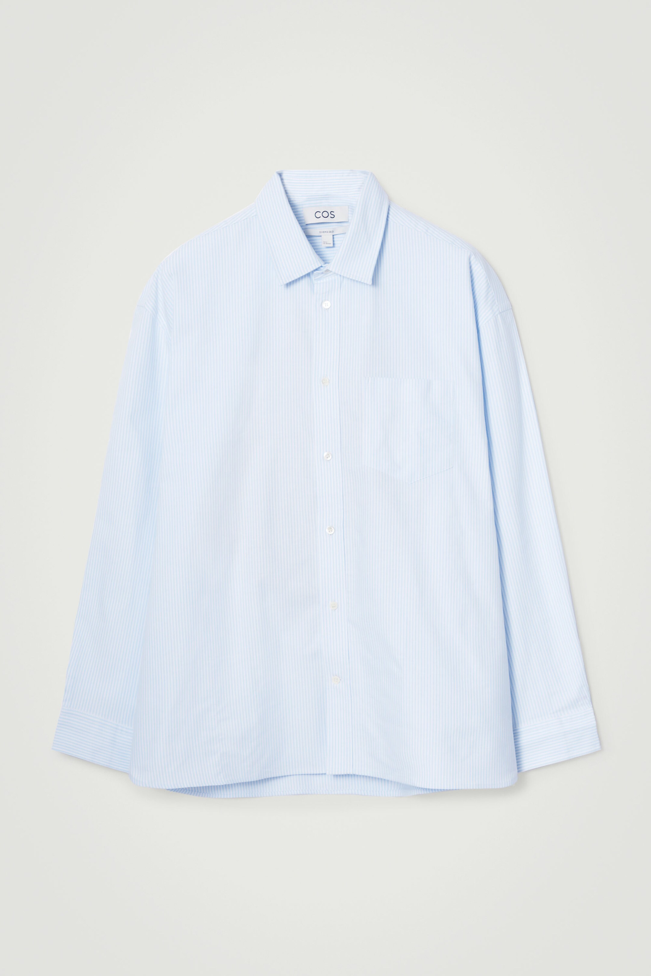 CHEMISE OXFORD OVERSIZE LARGE EN COTON