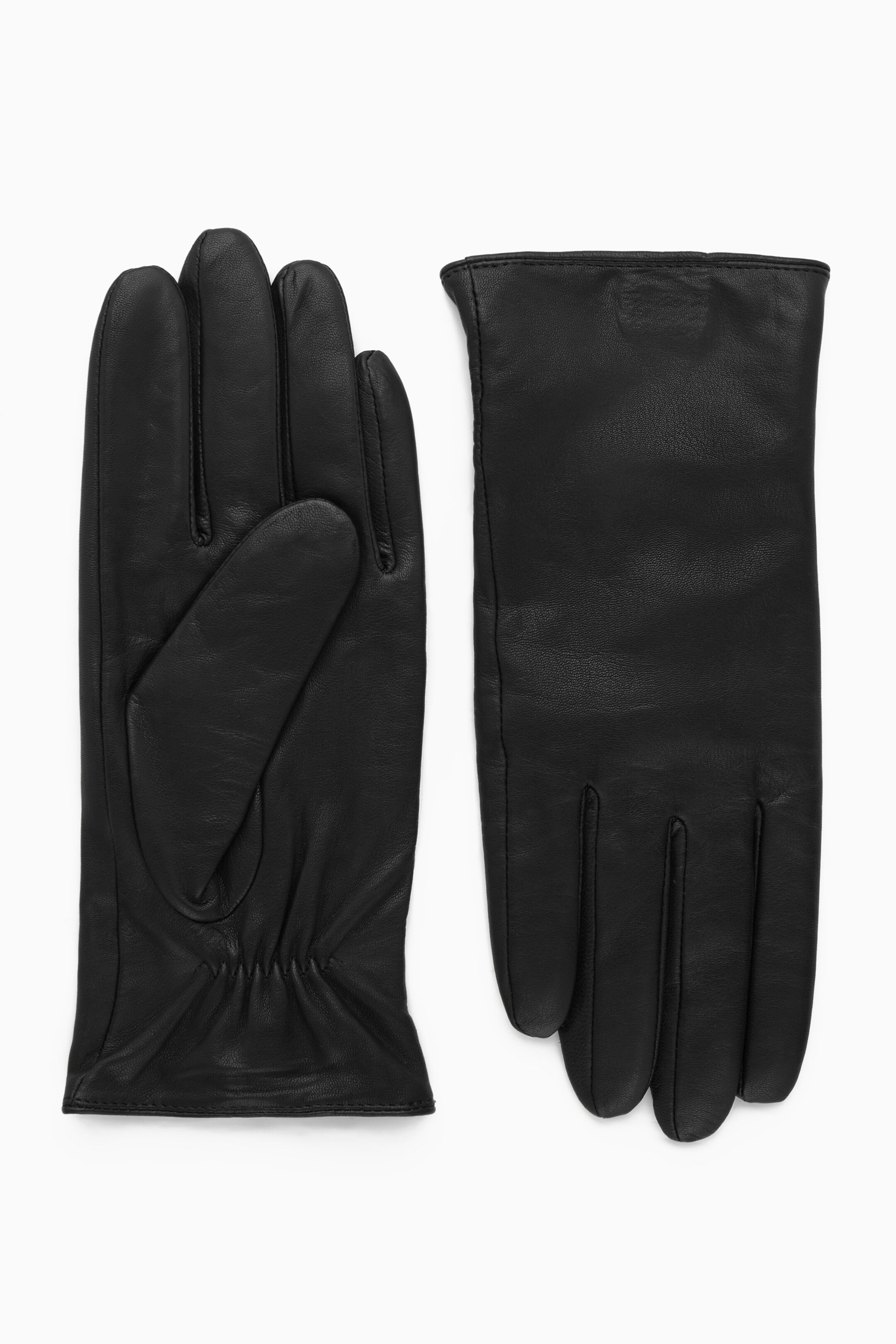 LONG LEATHER GLOVES