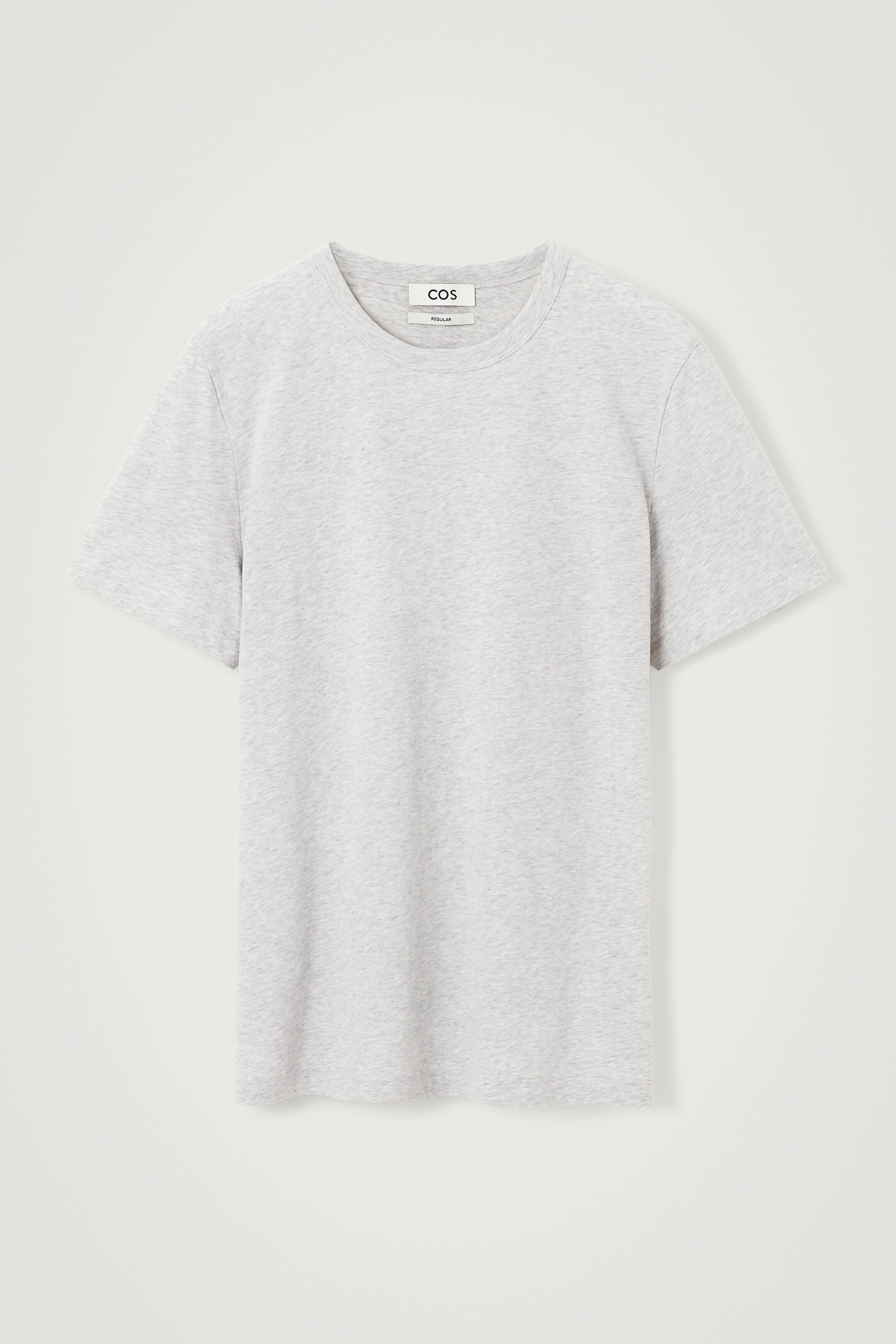 REGULAR LIGHTWEIGHT BRUSHED-COTTON T-SHIRT