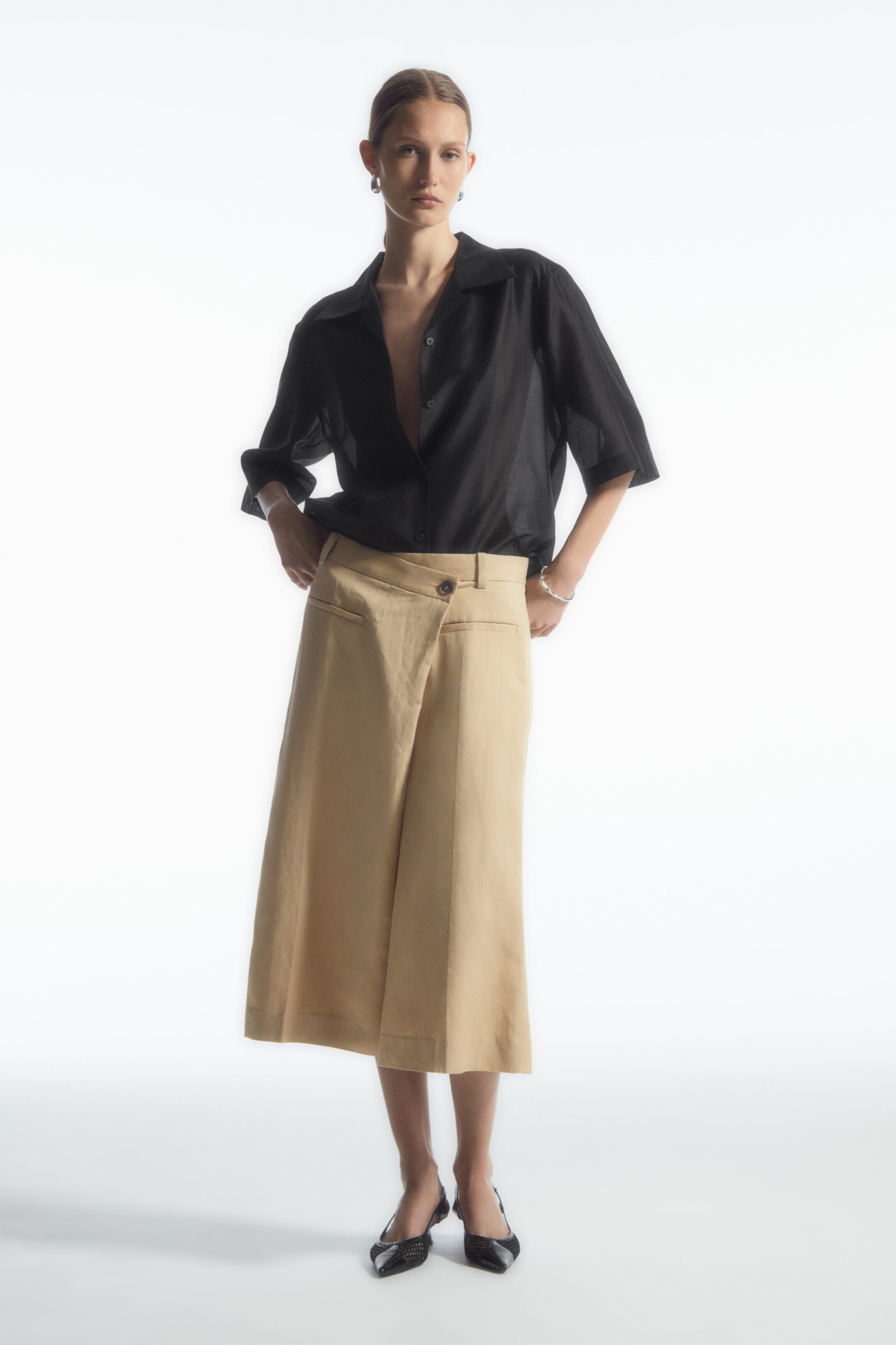 WRAP-FRONT CULOTTES