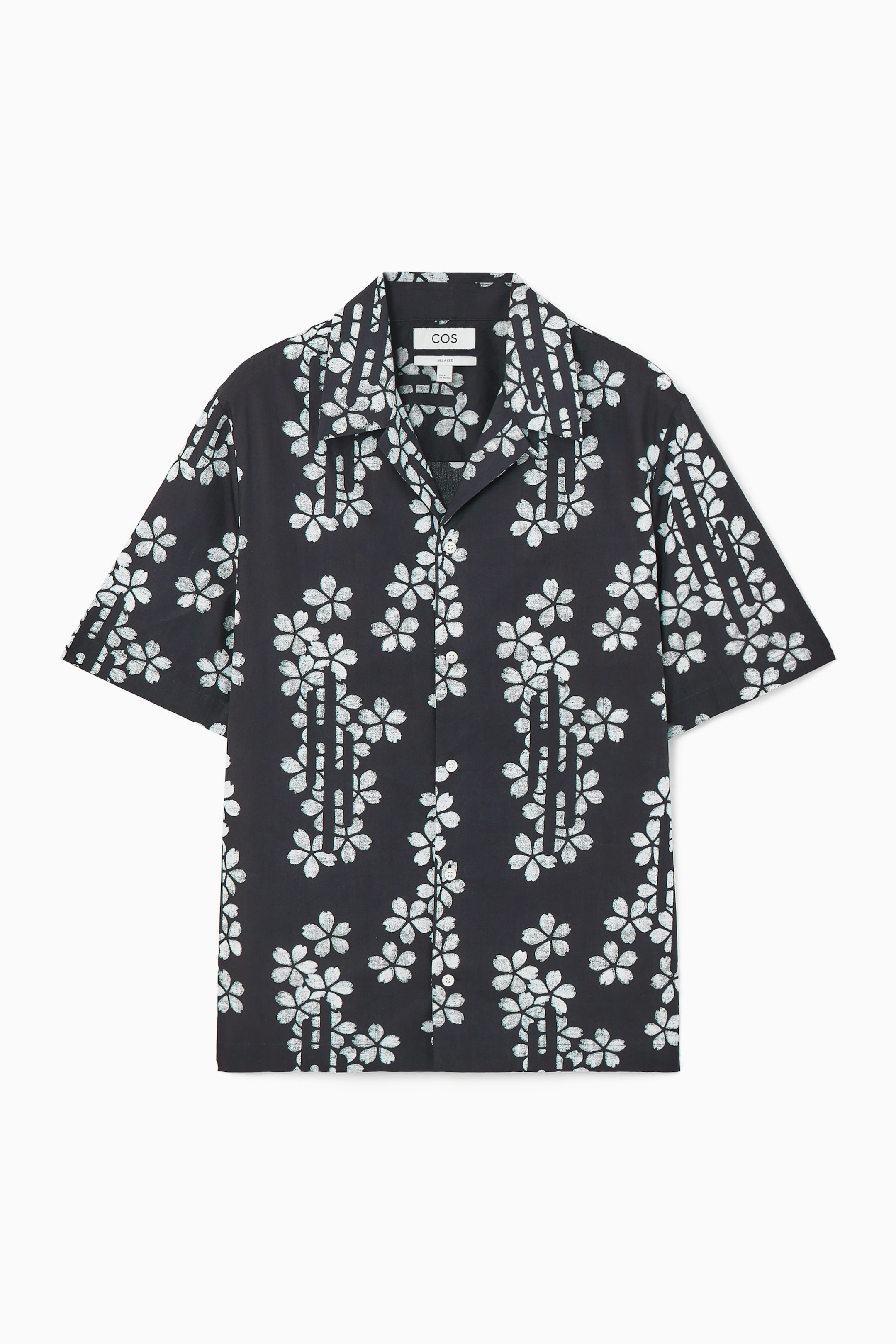 FLORAL-PRINT SHORT-SLEEVED SHIRT