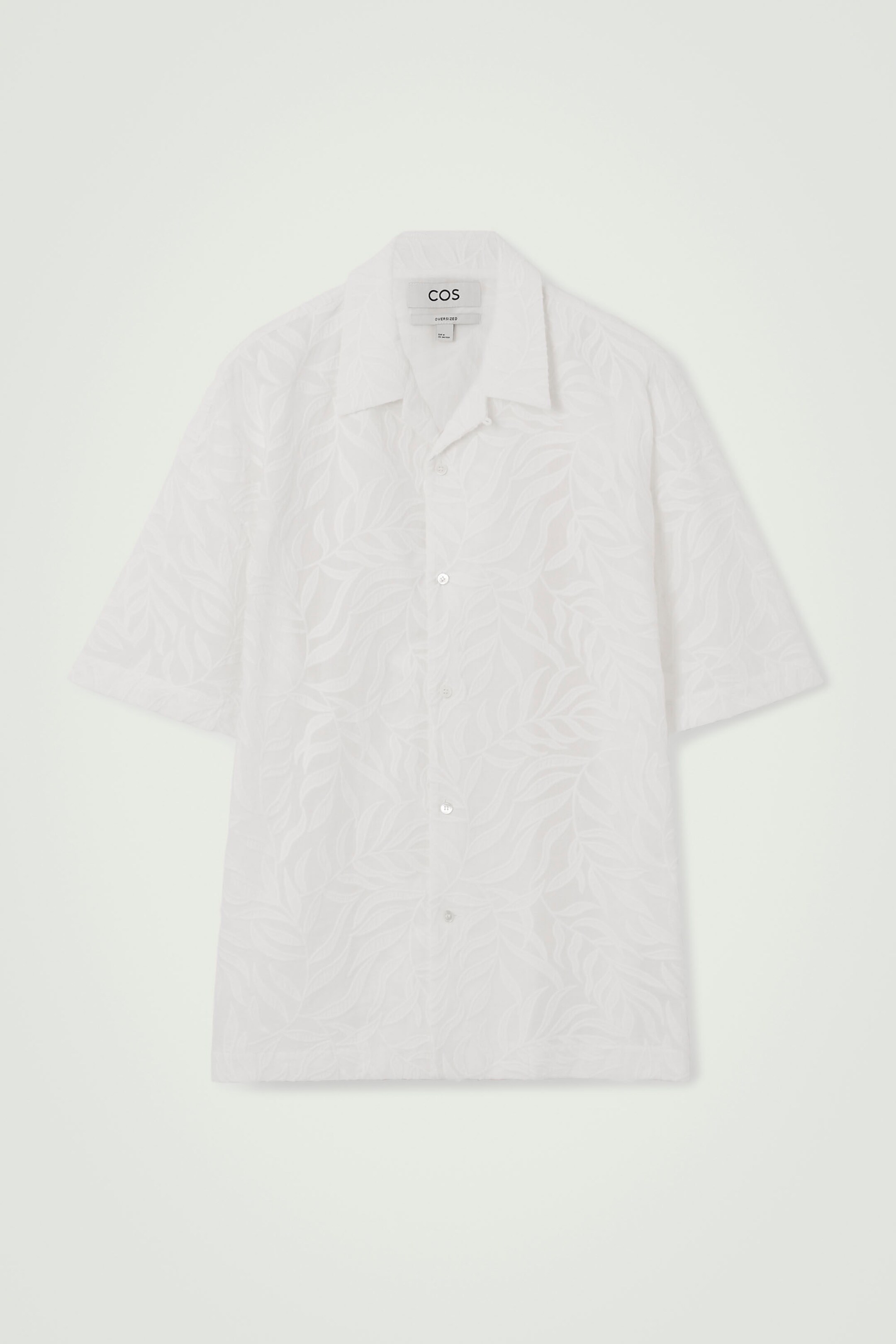 BRODERIE ANGLAISE SHORT-SLEEVED SHIRT