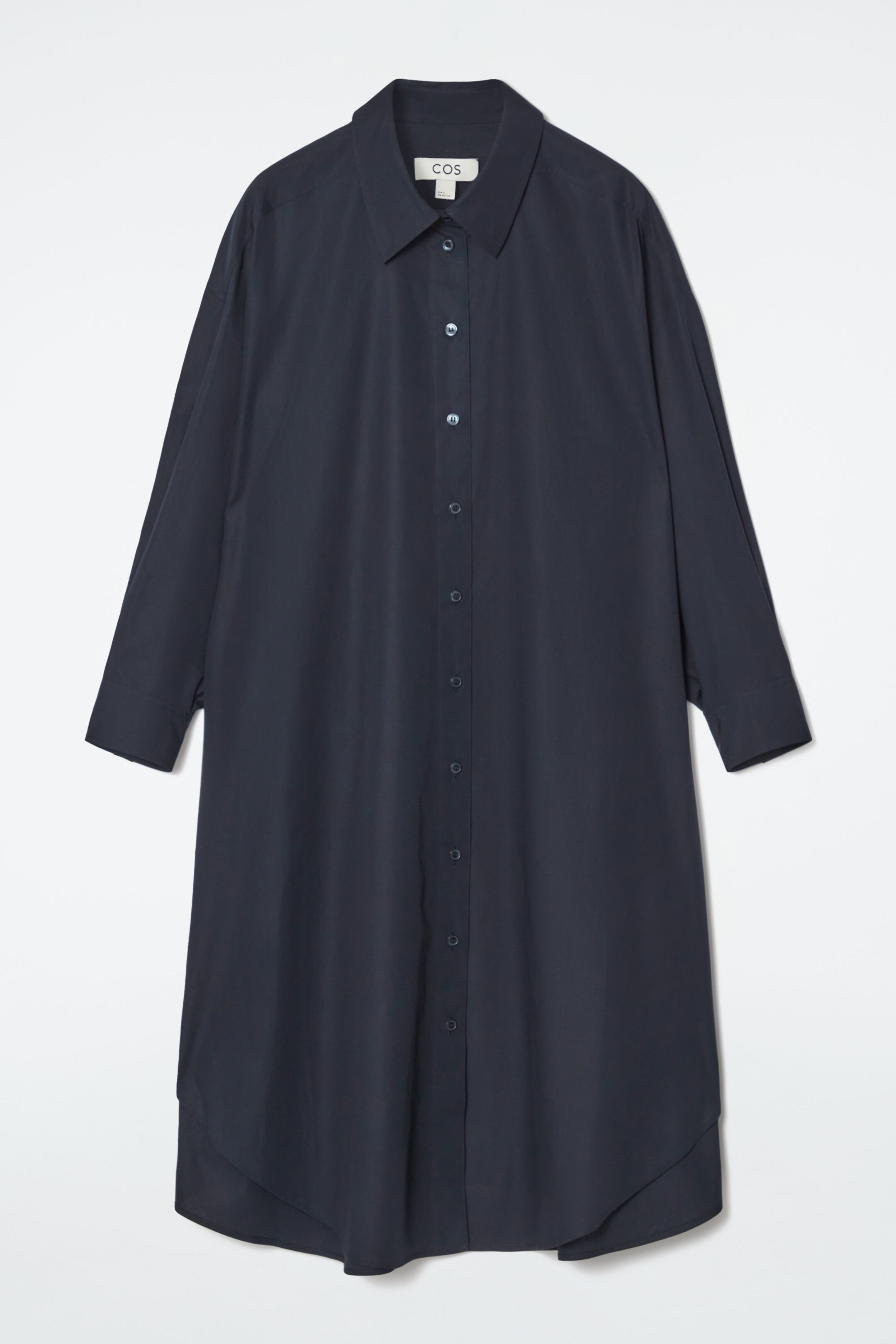 ROBE-CHEMISE OVERSIZE DRAPÉE