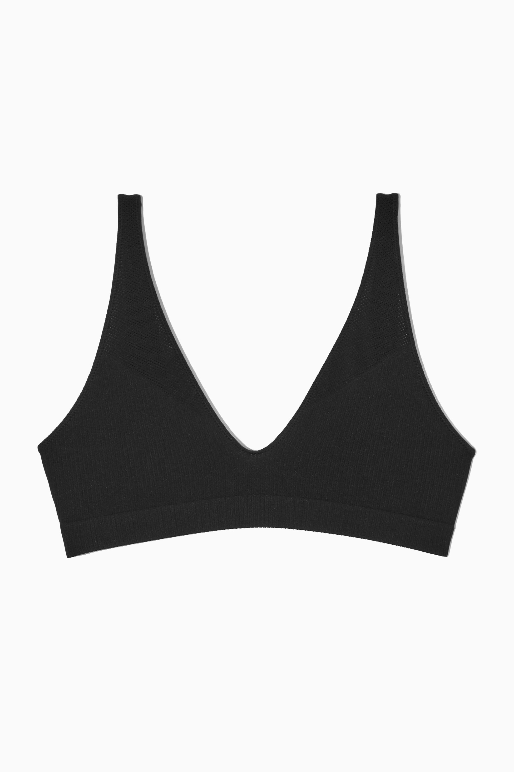 SEAMLESS RIBBED BRA