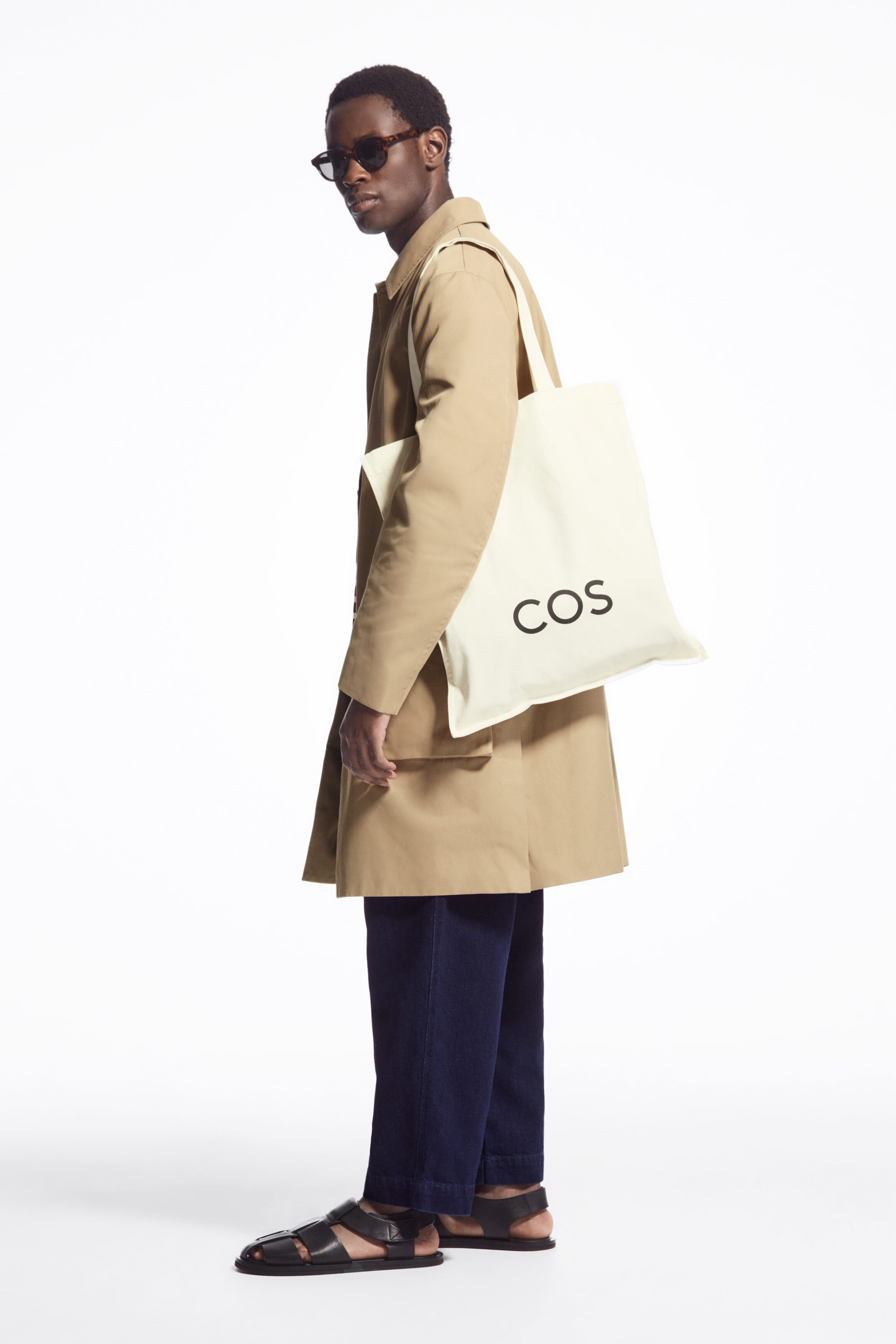 COS EQUALITY CANVAS TOTE BAG