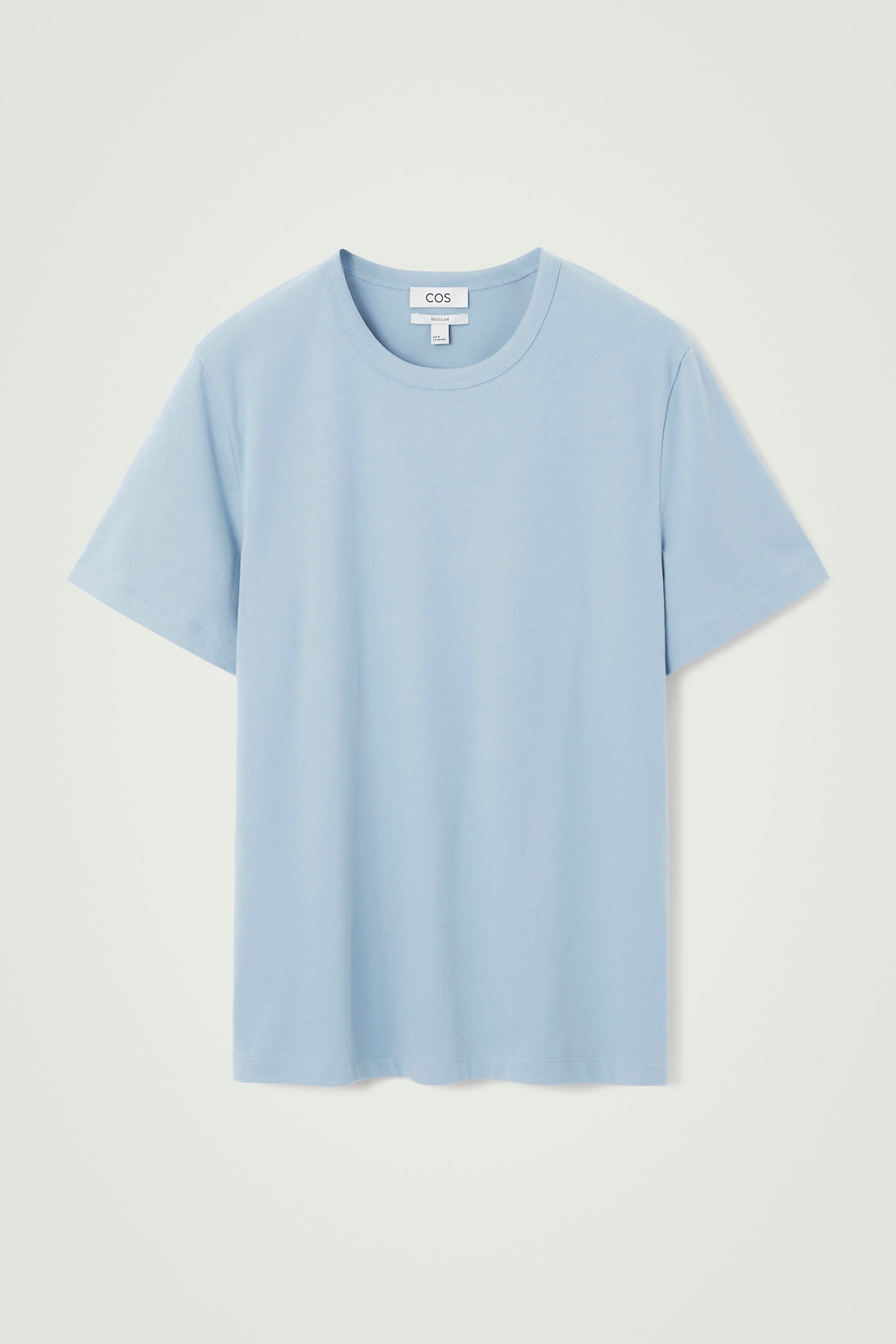 REGULAR LIGHTWEIGHT BRUSHED-COTTON T-SHIRT