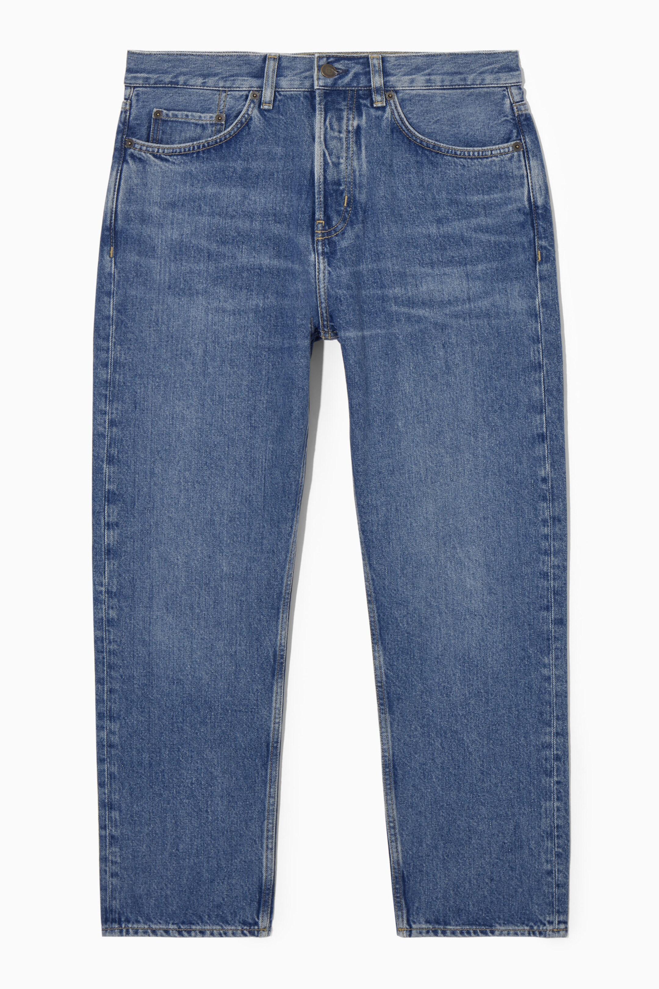 REGULAR-FIT STRAIGHT-LEG SELVEDGE JEANS