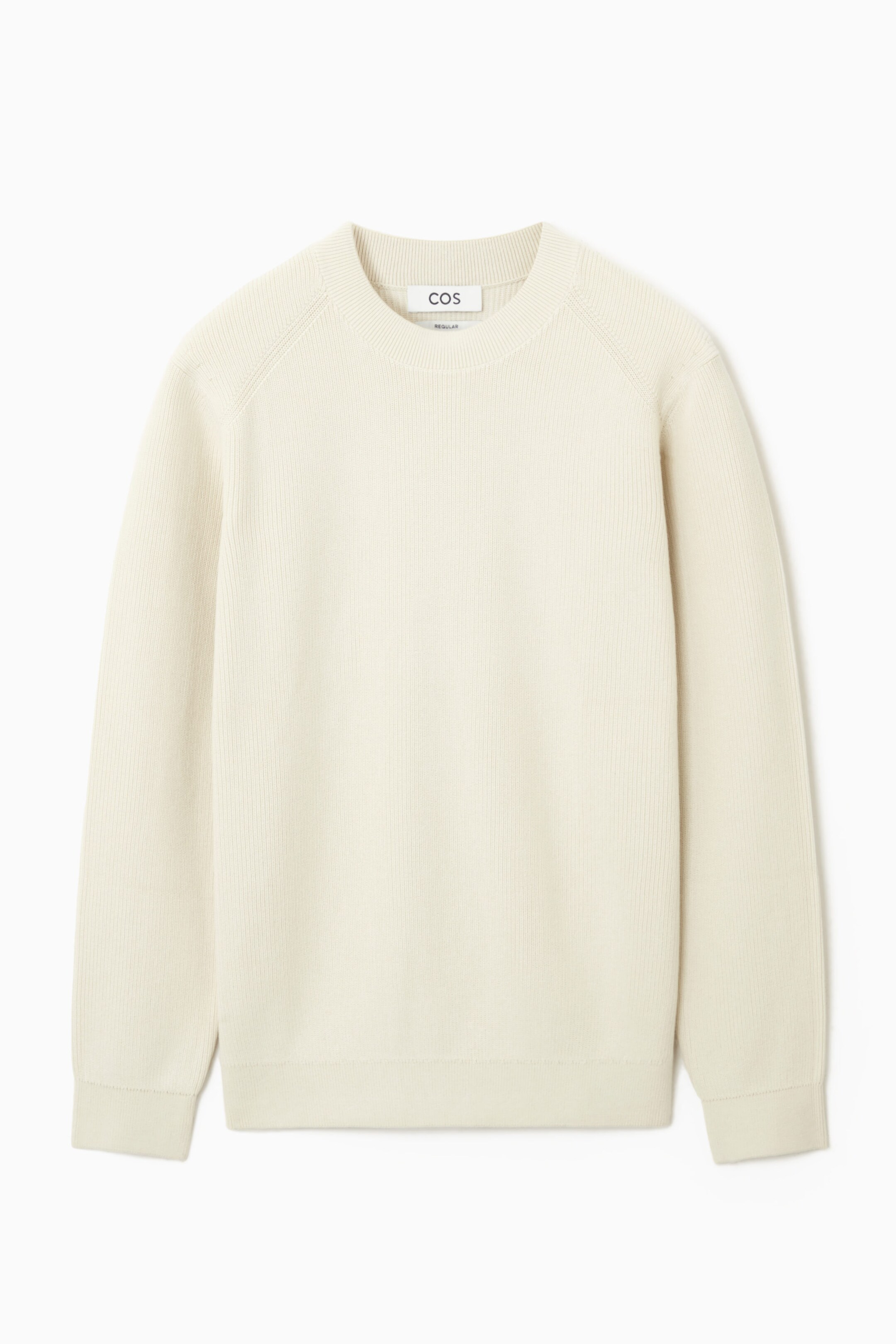 RIBBED-KNIT JUMPER