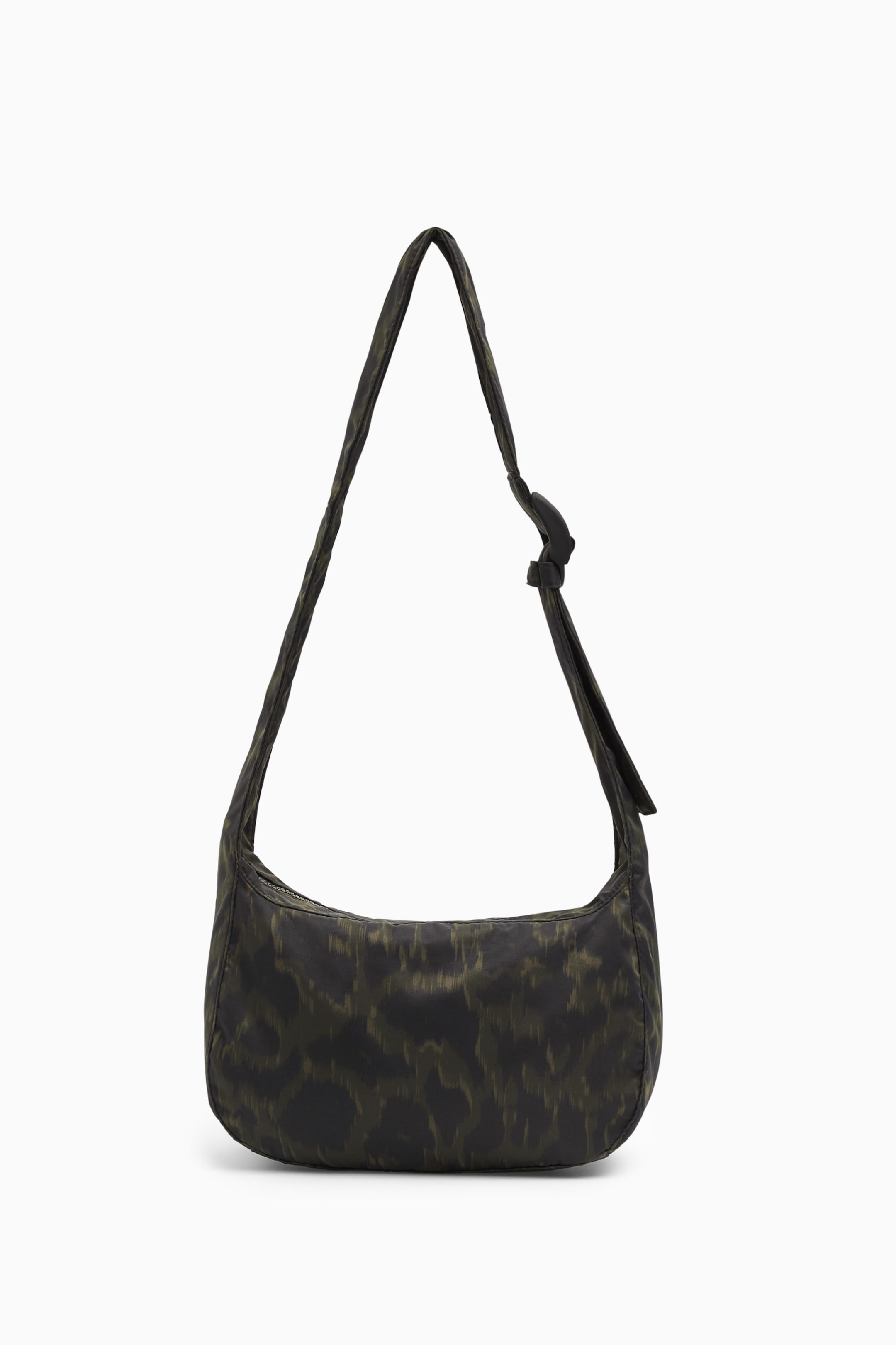 ANIMAL-PRINT CROSSBODY SADDLE BAG