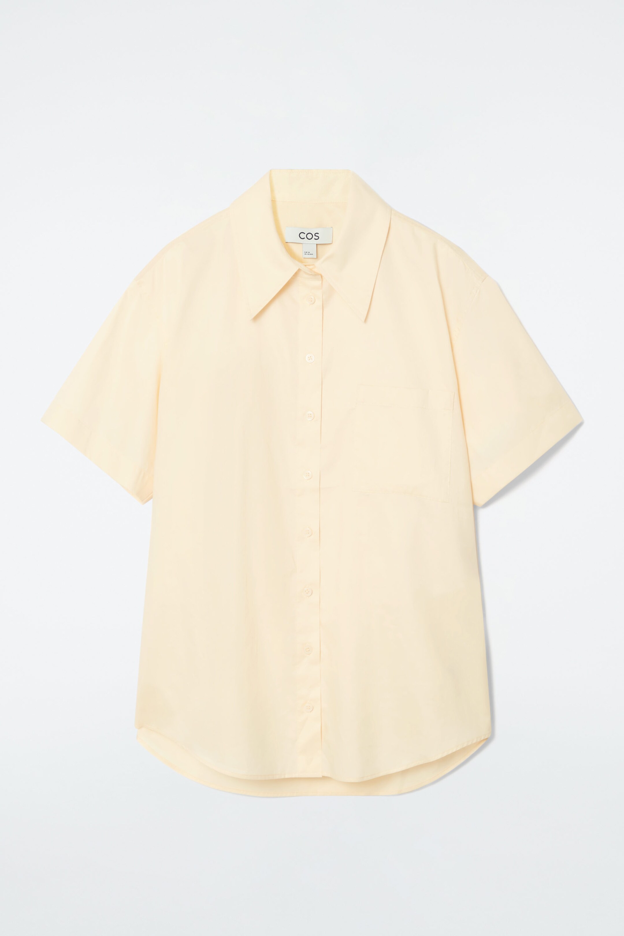 BOXY SHORT-SLEEVED COTTON SHIRT