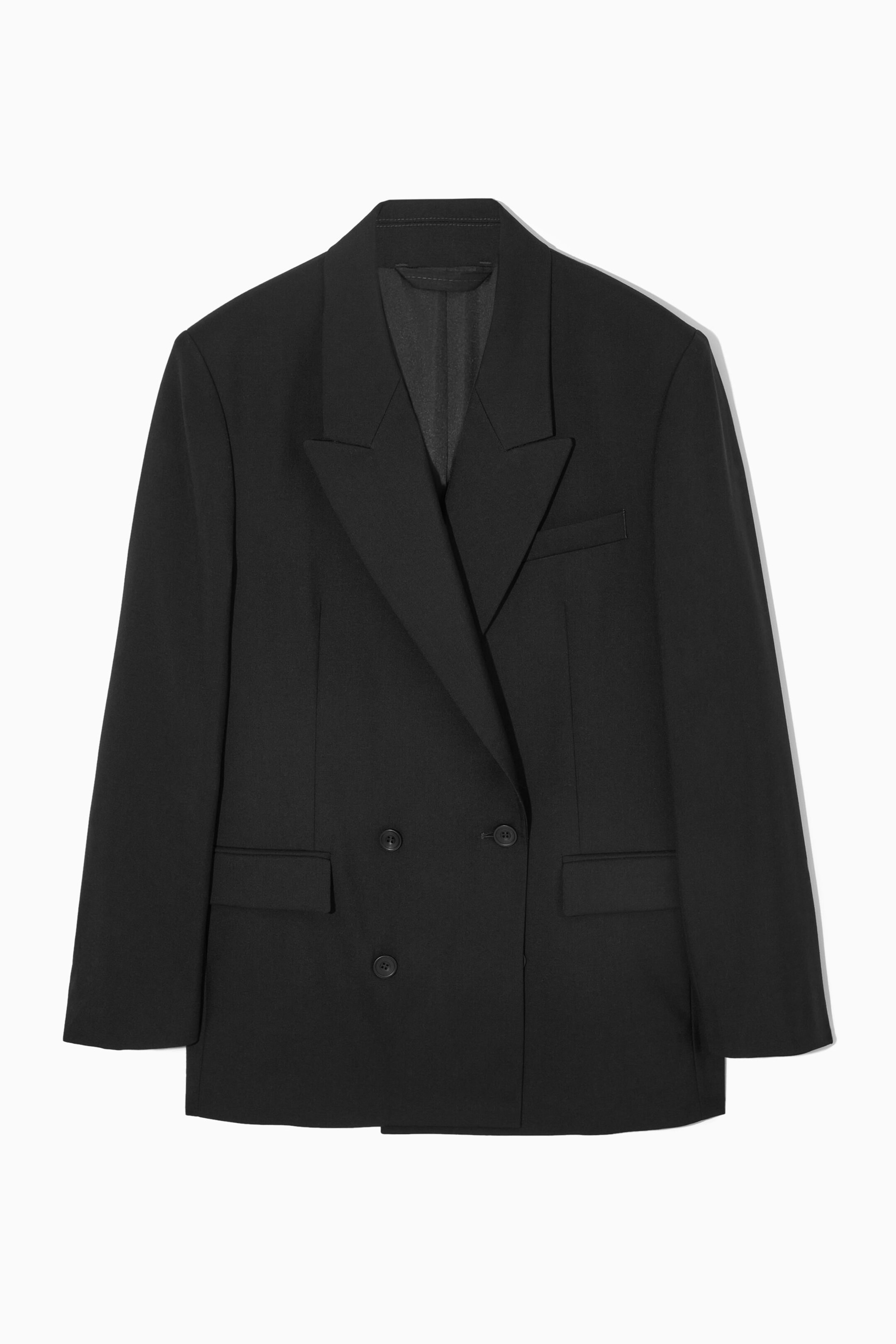 RELAXED-FIT DOUBLE-BREASTED BLAZER