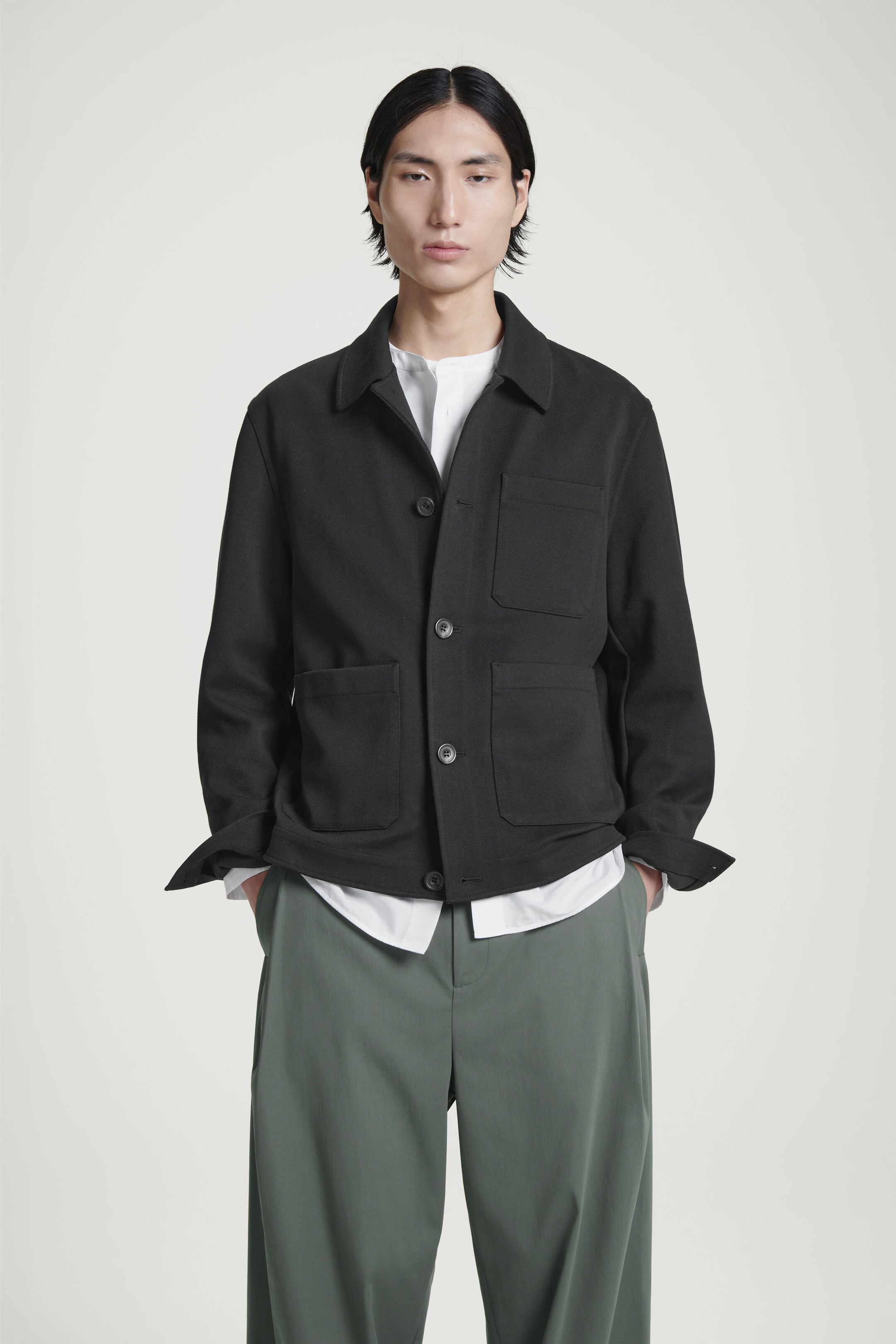 TWILL UTILITY JACKET