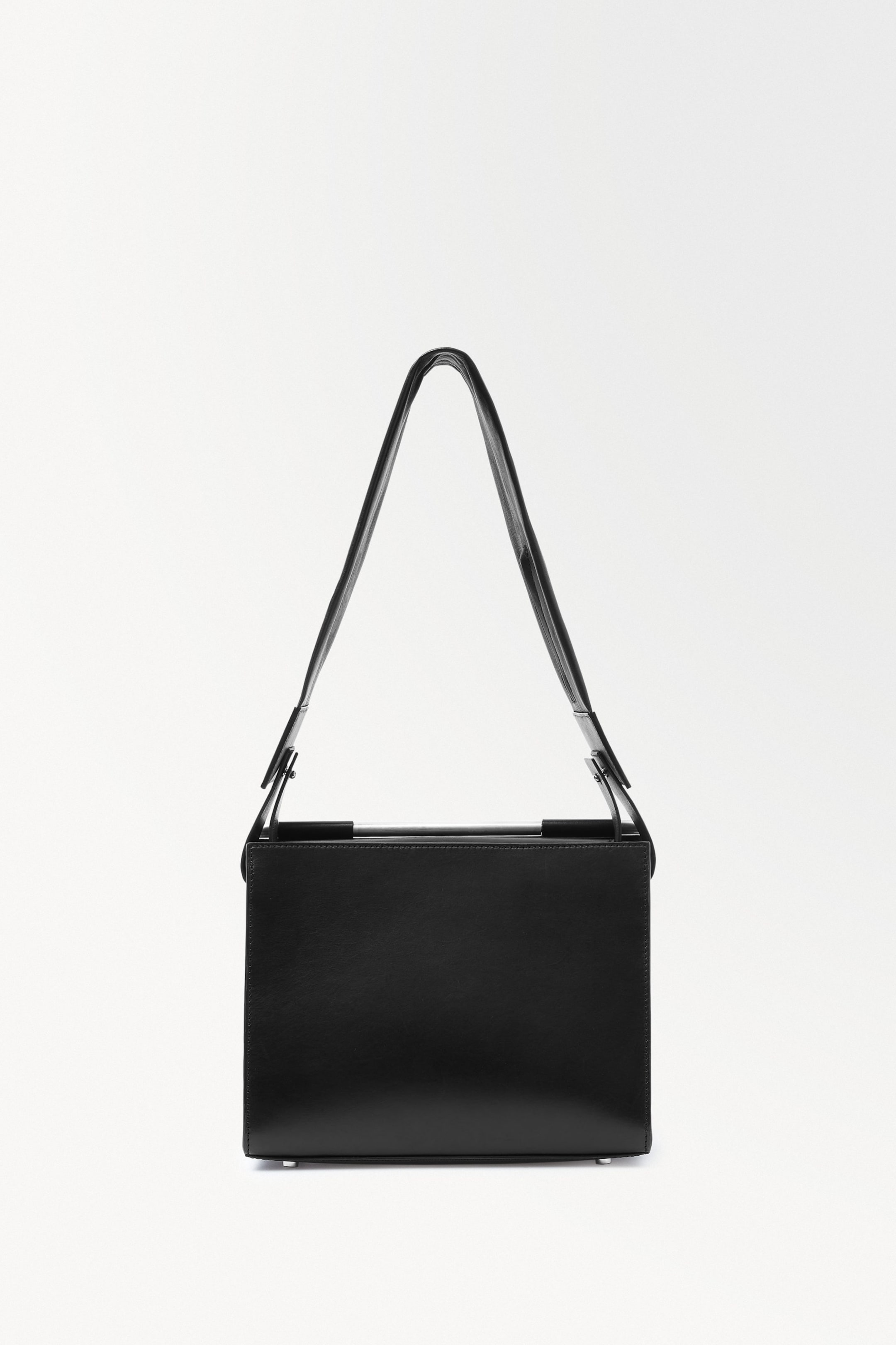 THE BOX SHOULDER BAG - LEATHER