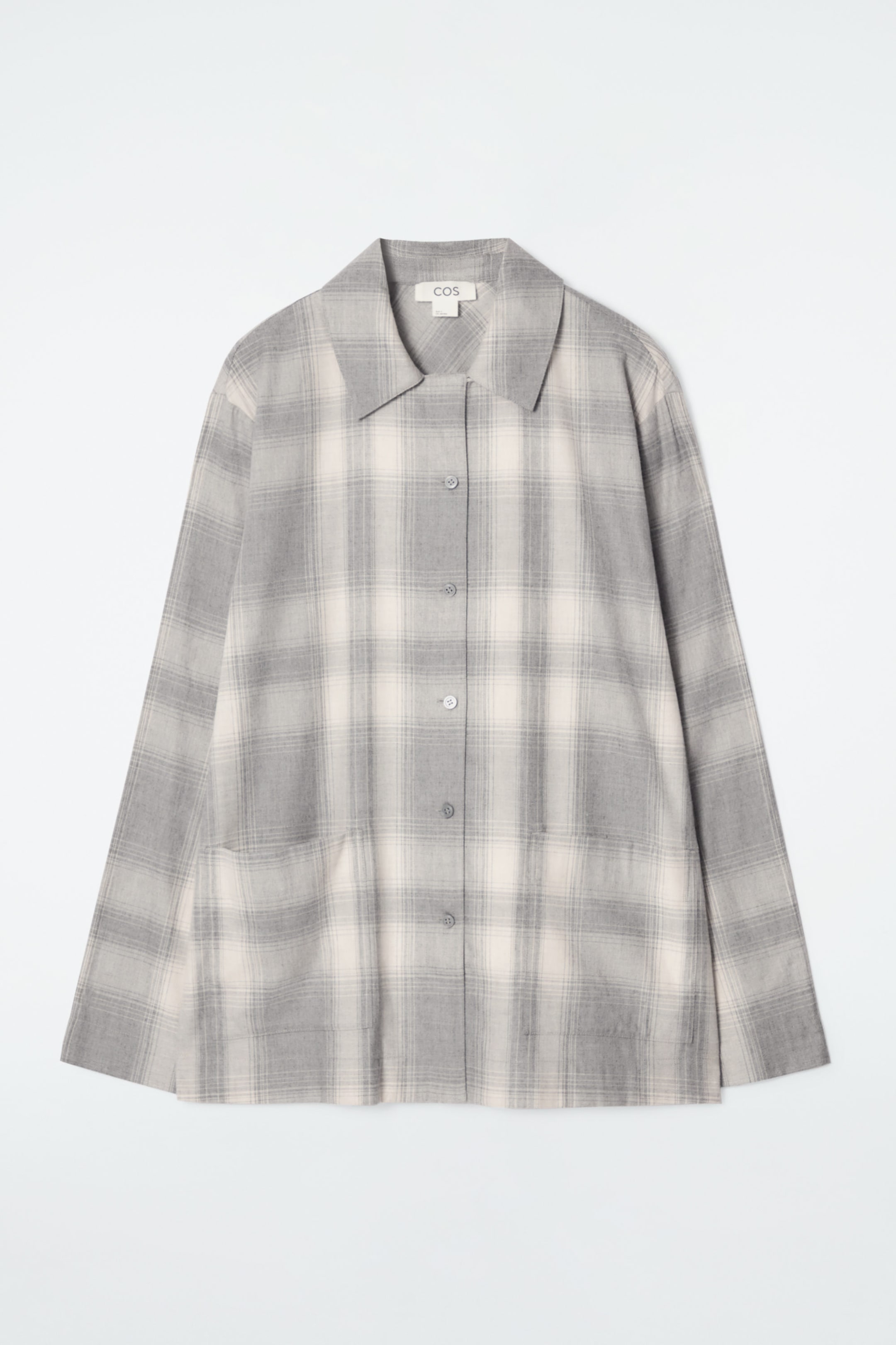 CHECKED FLANNEL PYJAMA SHIRT