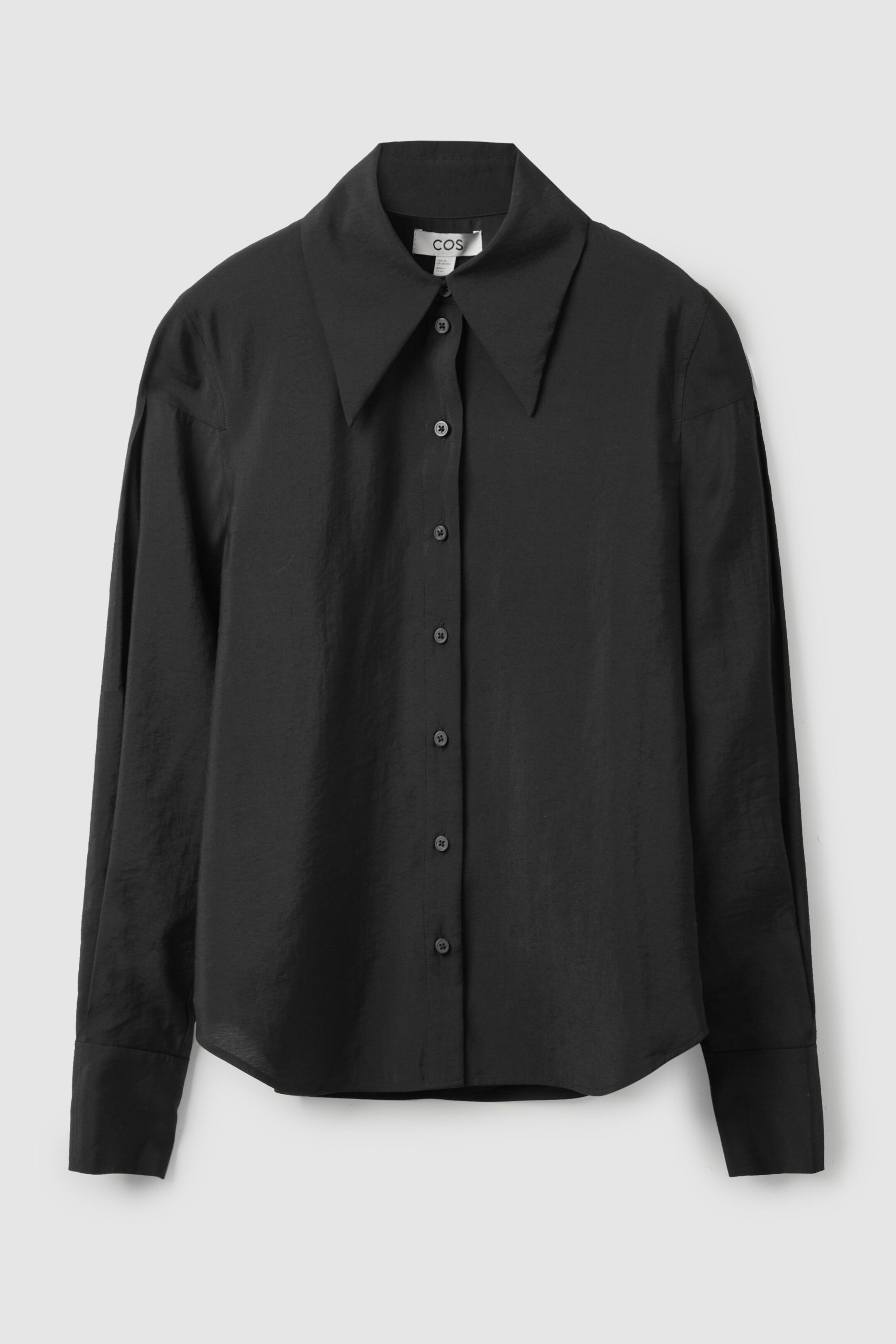 COS Oversized Collar order Long-sleeve Shirt