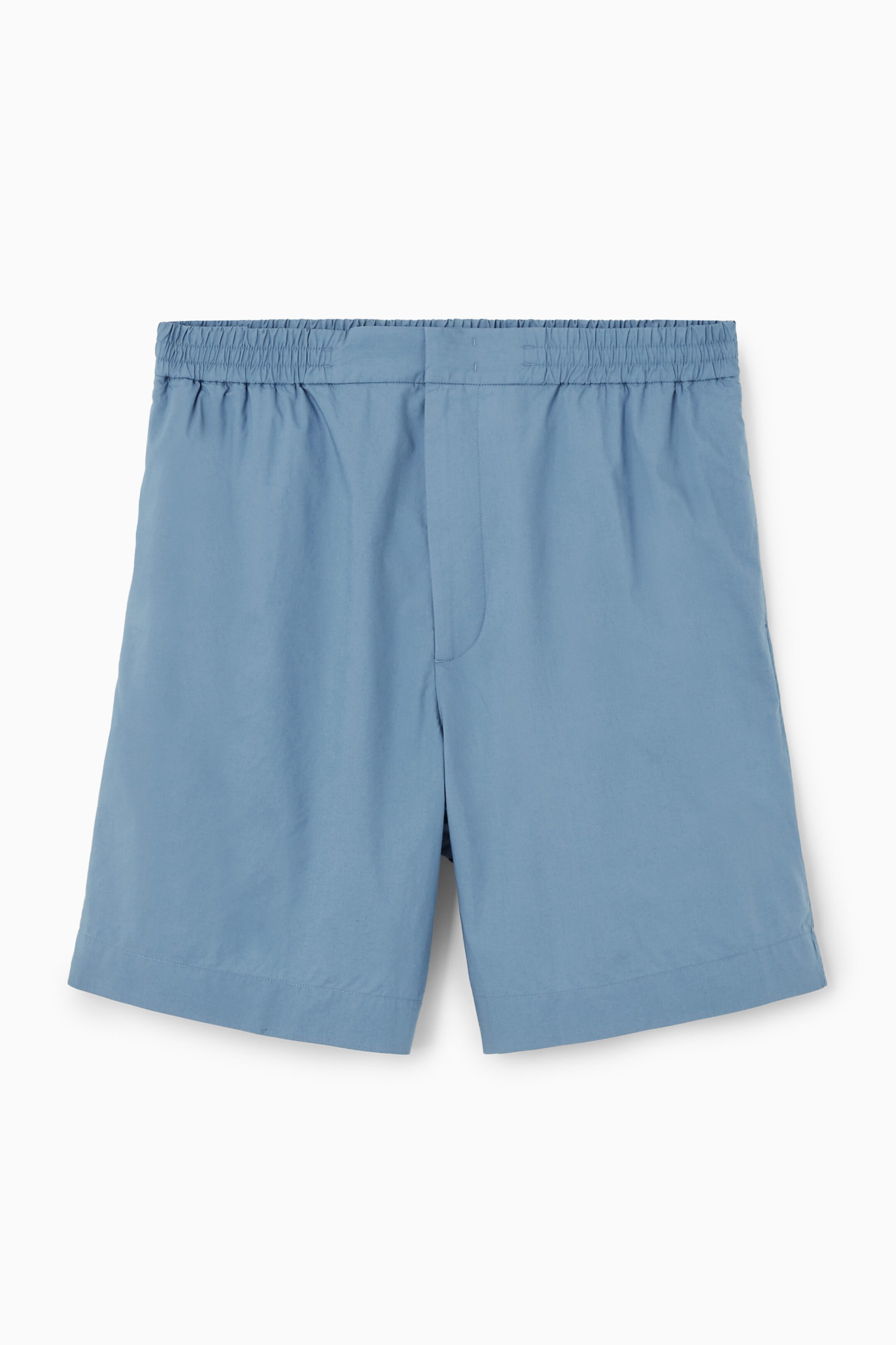 ELASTICATED COTTON SHORTS