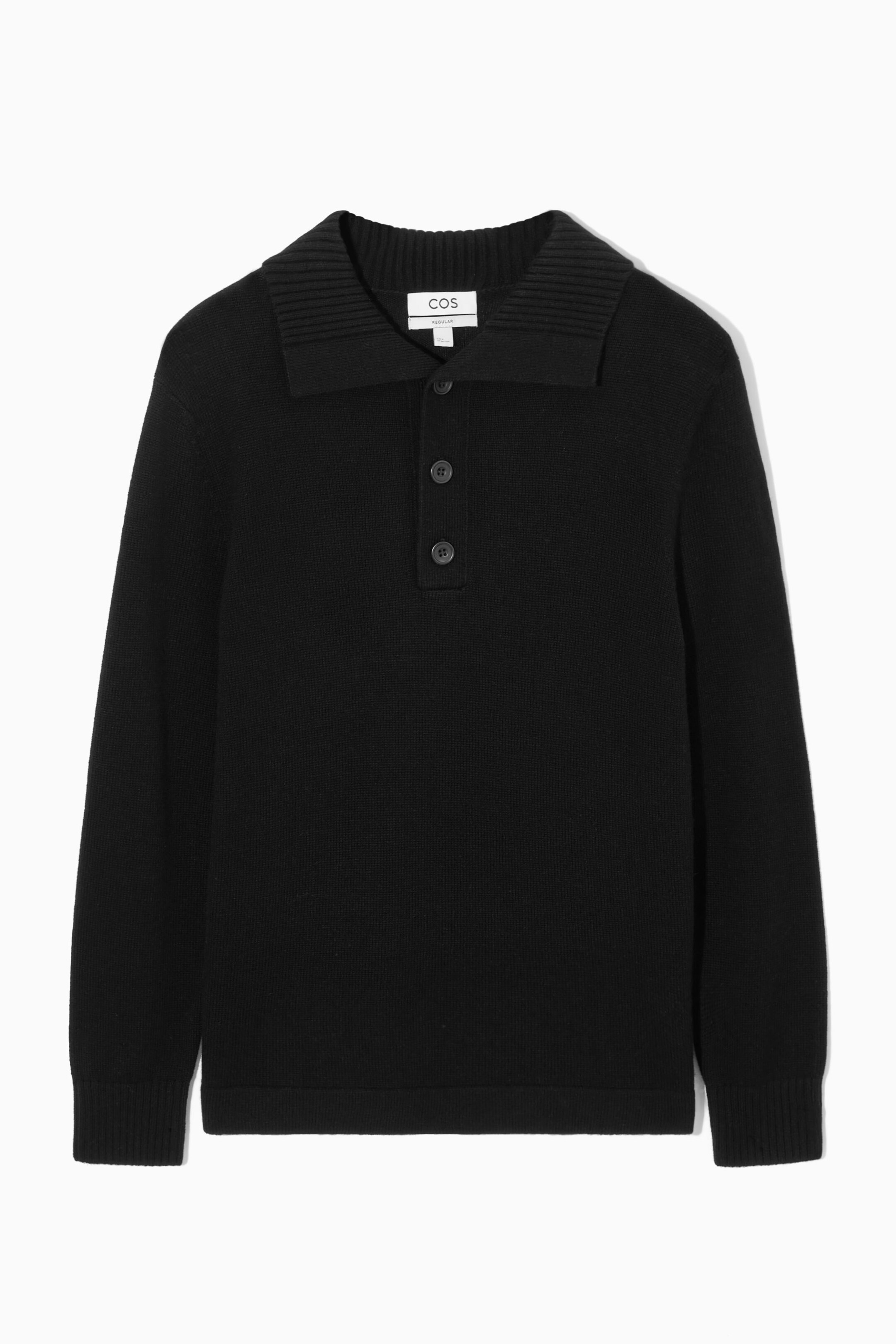 WOOL AND CASHMERE POLO SHIRT