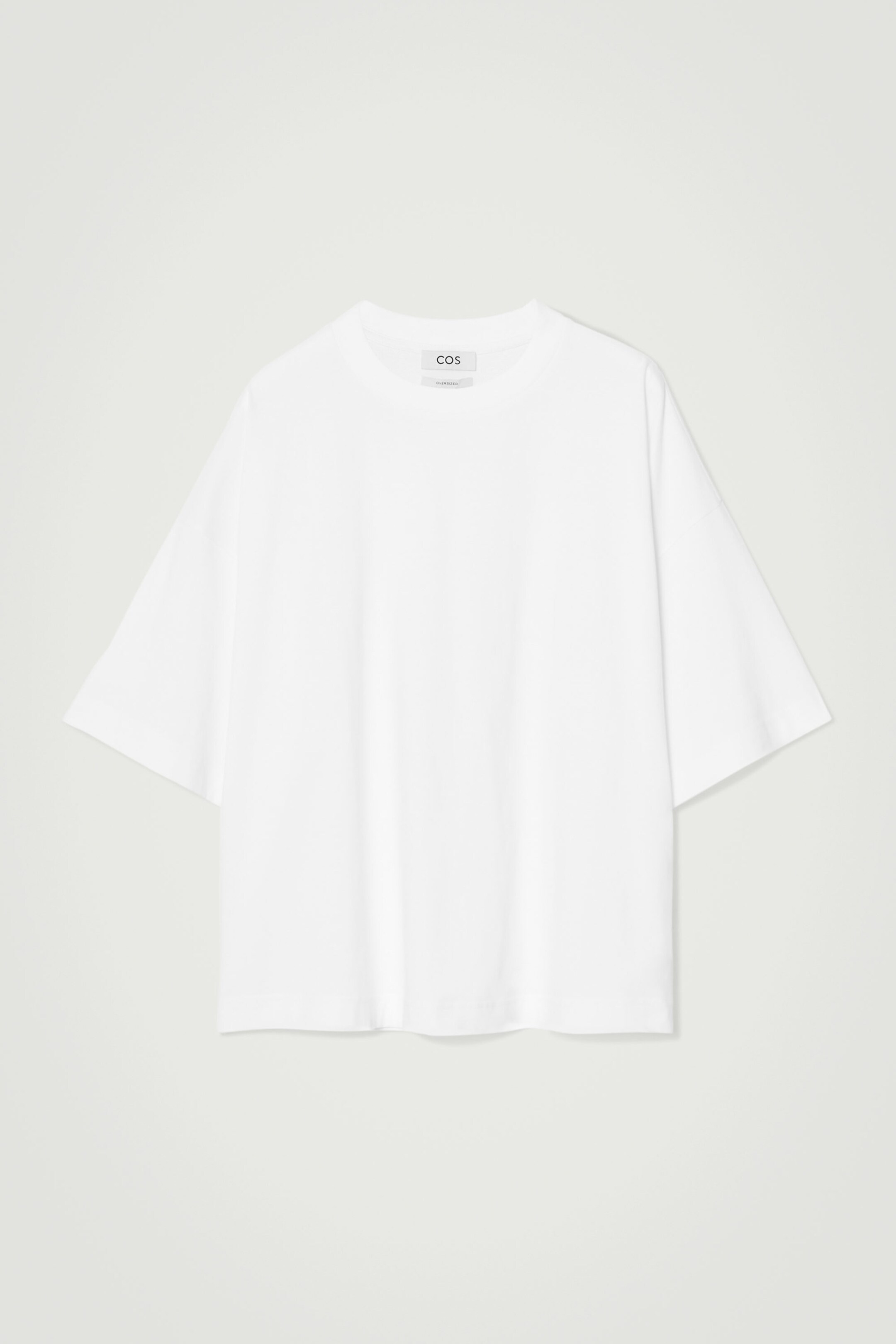 OVERSIZED EXTRA-WIDE COTTON T-SHIRT